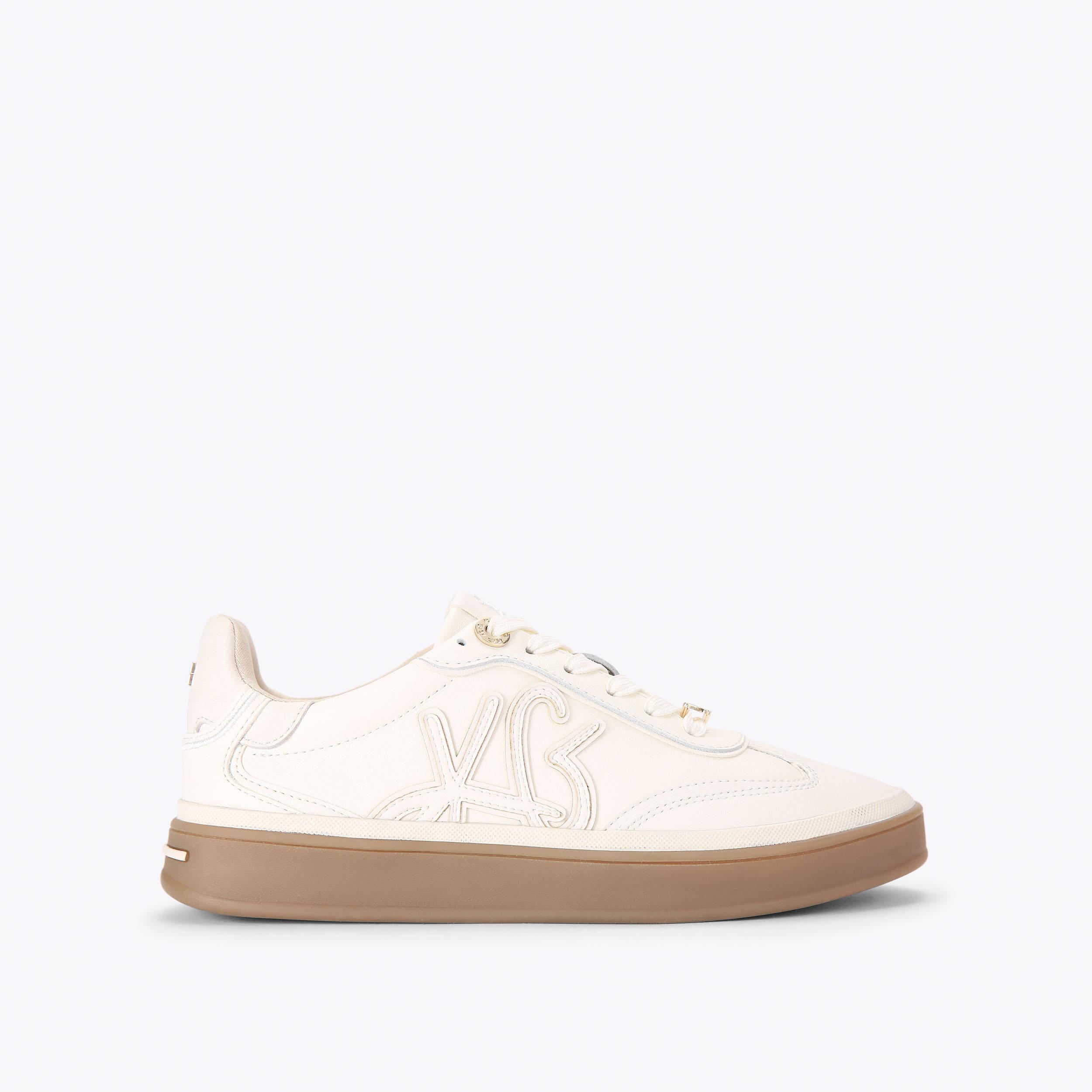 LEENA Metallic Gold Lace Up Sneaker by KG Kurt Geiger