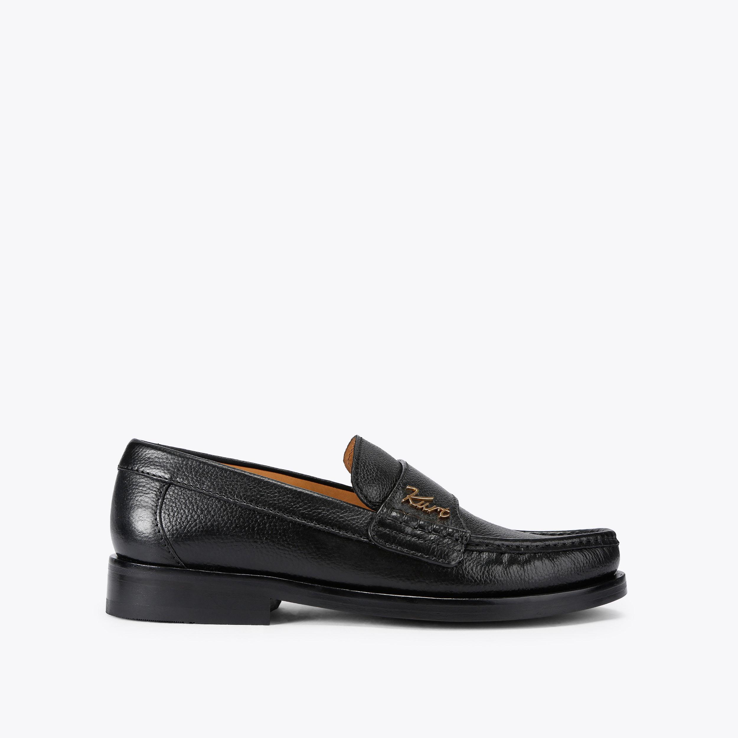 BEDFORD TASSEL LOAFER Black Velvet Fabric Loafer by KURT GEIGER LONDON