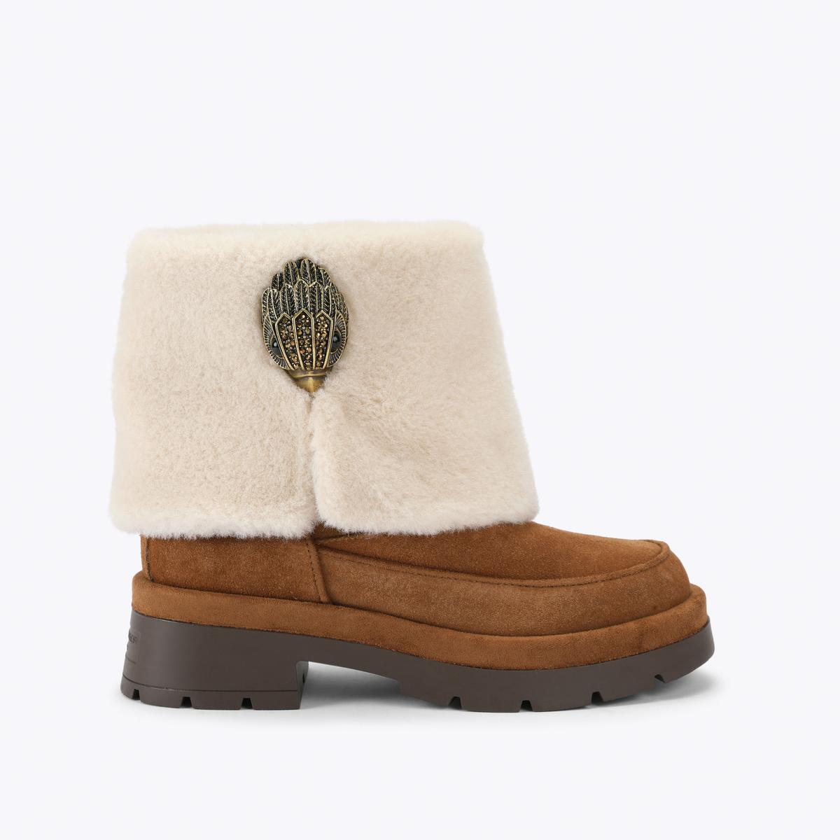 Blighty Cozy Ankle Boot - tan