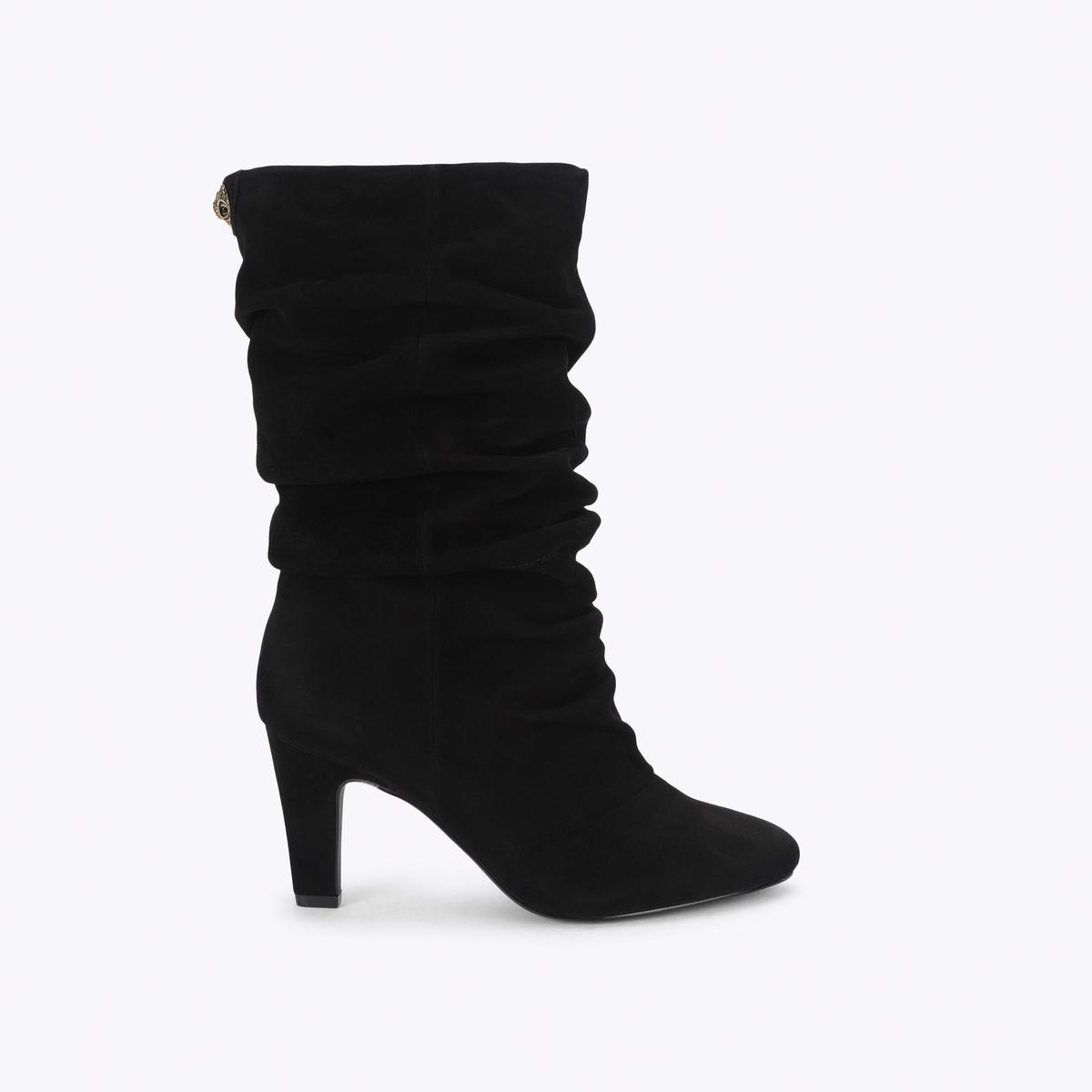 Elizabeth Slouch Boot - black