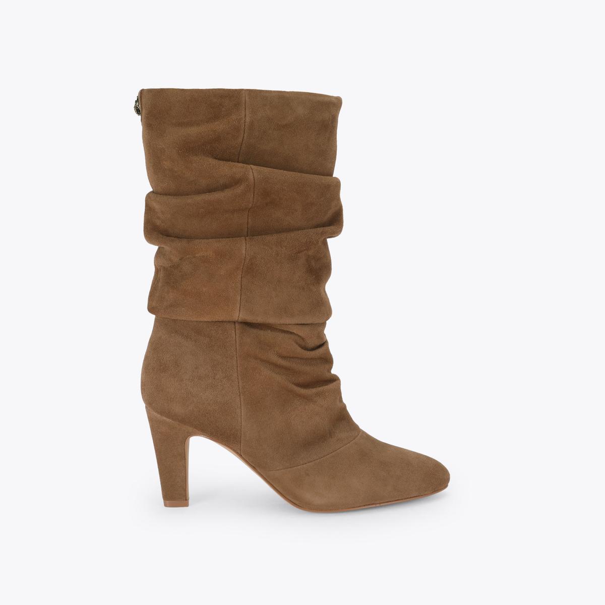 Elizabeth Slouch Boot - tan