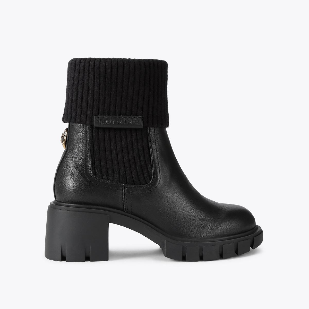 Toasty Ankle Bootie - black