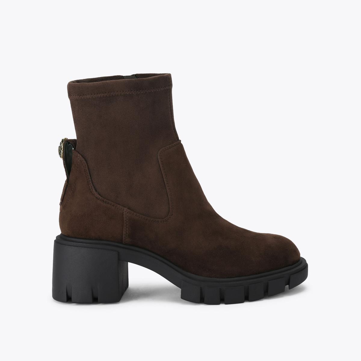 Clarence Ankle Bootie - brown