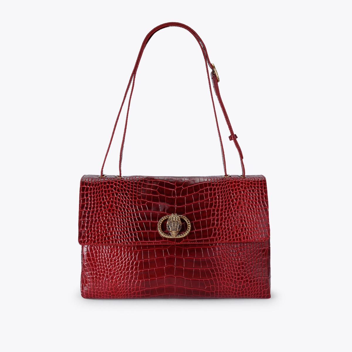Chelsea Large Slouch Flap - red