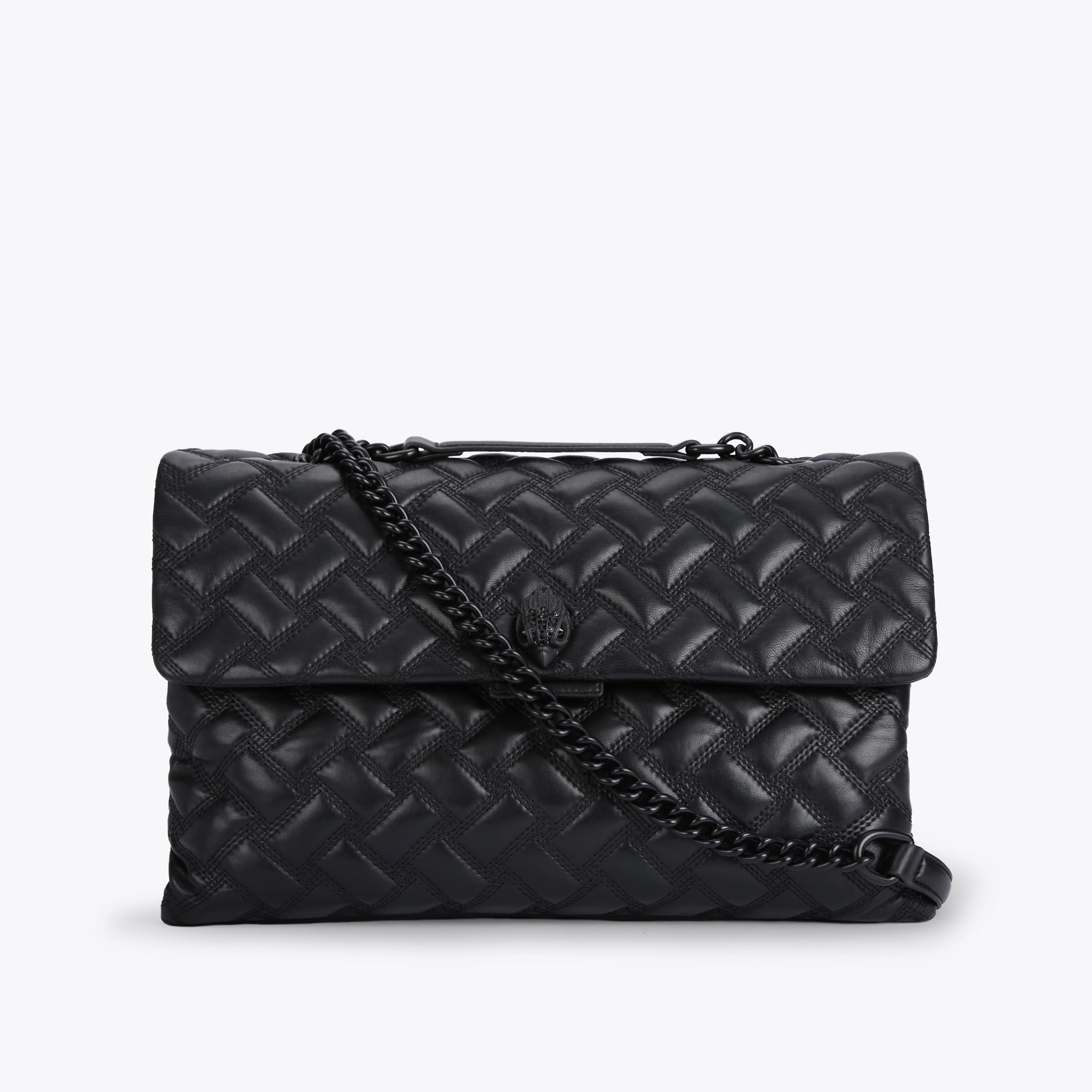 Kurt geiger black clutch 2024 bag