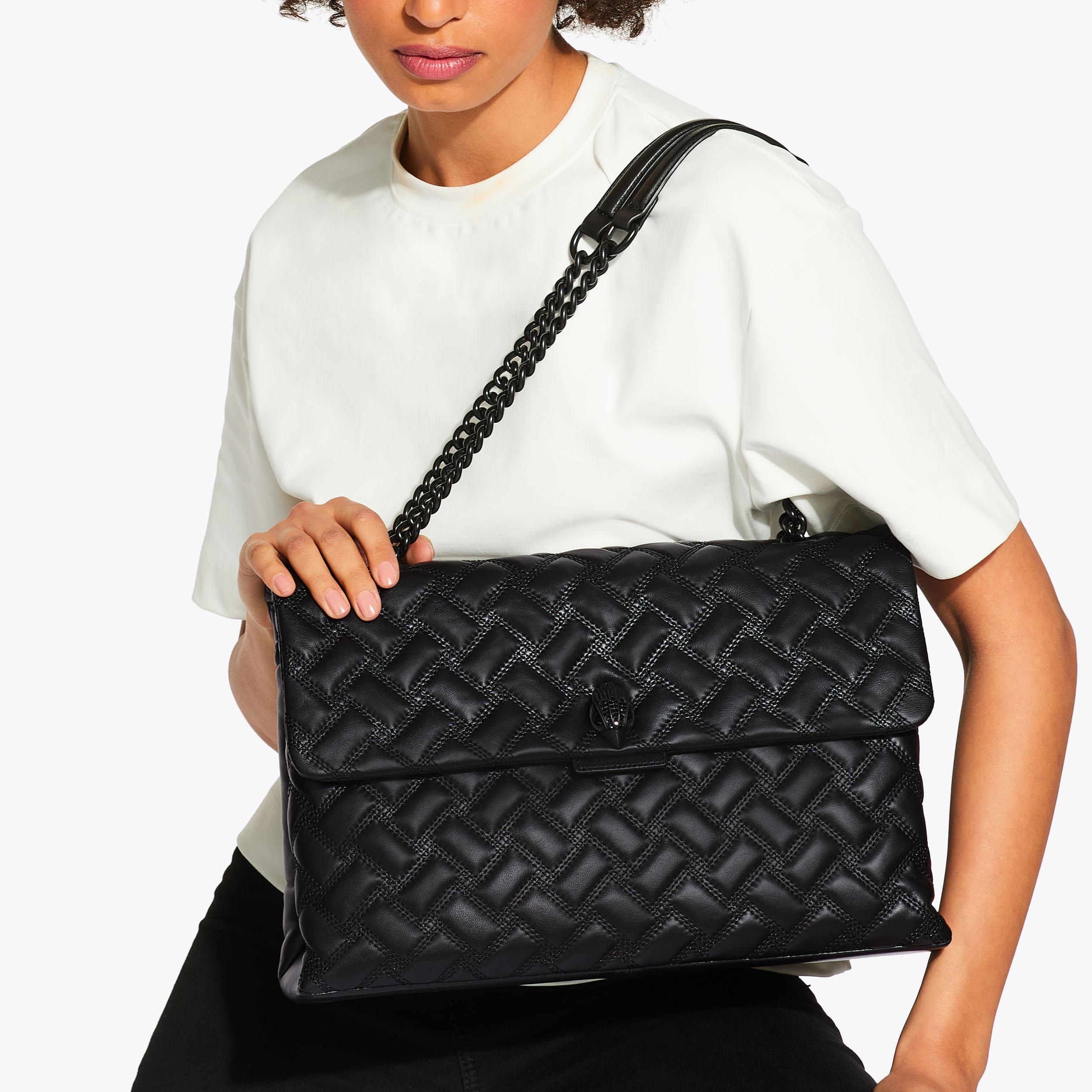 Kurt geiger discount black quilted bag