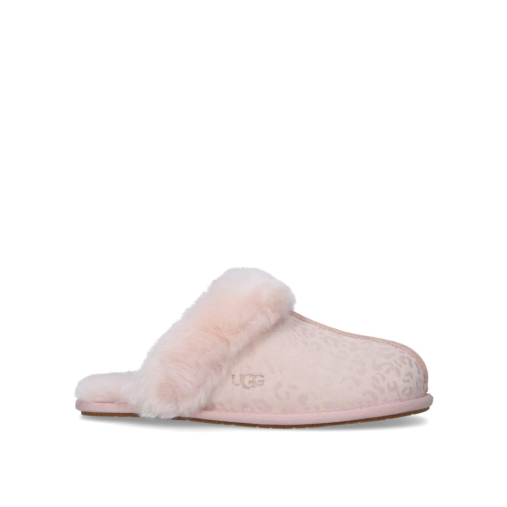 SCUFFETTE II SNOW LEOPARD Pink Leopard Slippers by UGG
