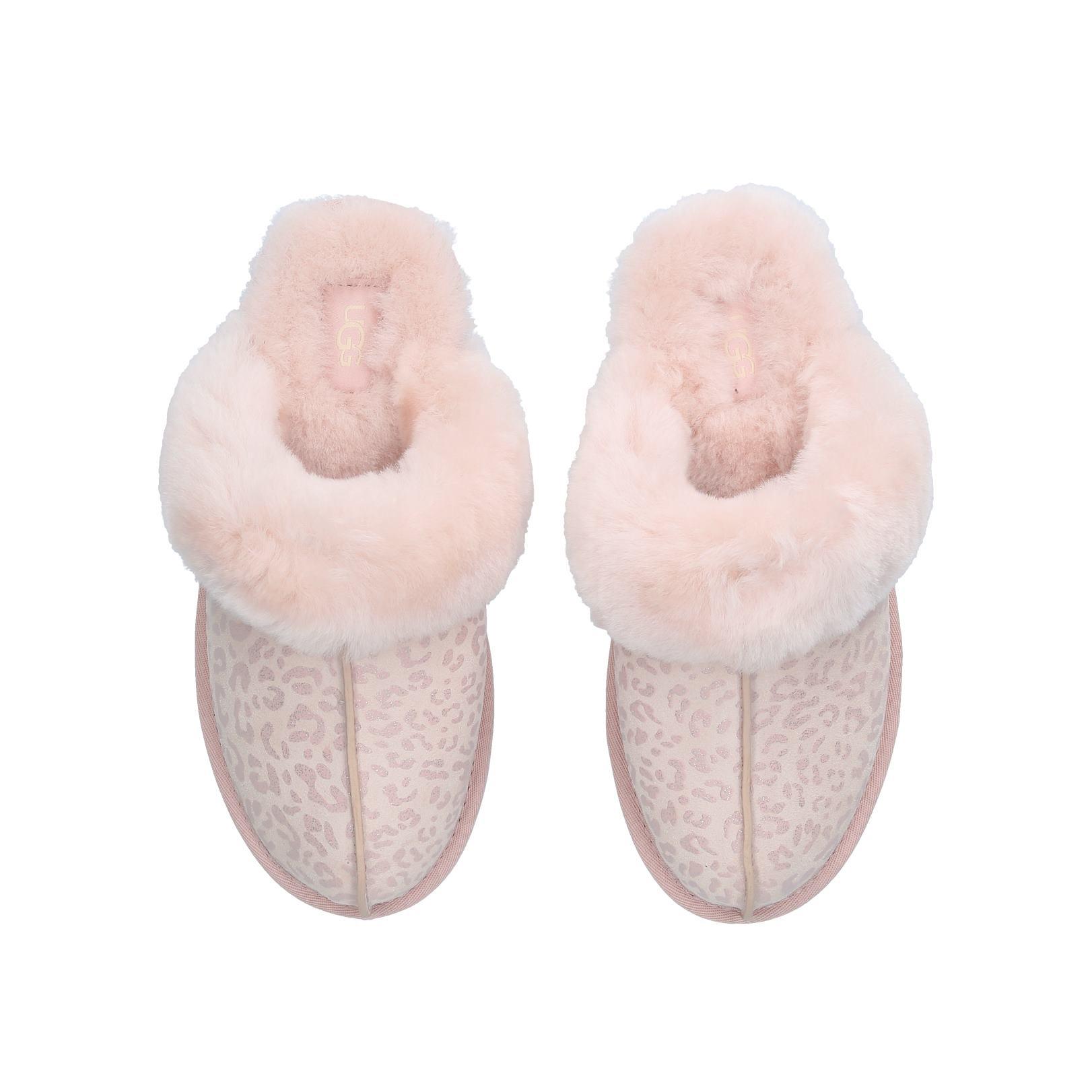SCUFFETTE II SNOW LEOPARD Pink Leopard Slippers by UGG