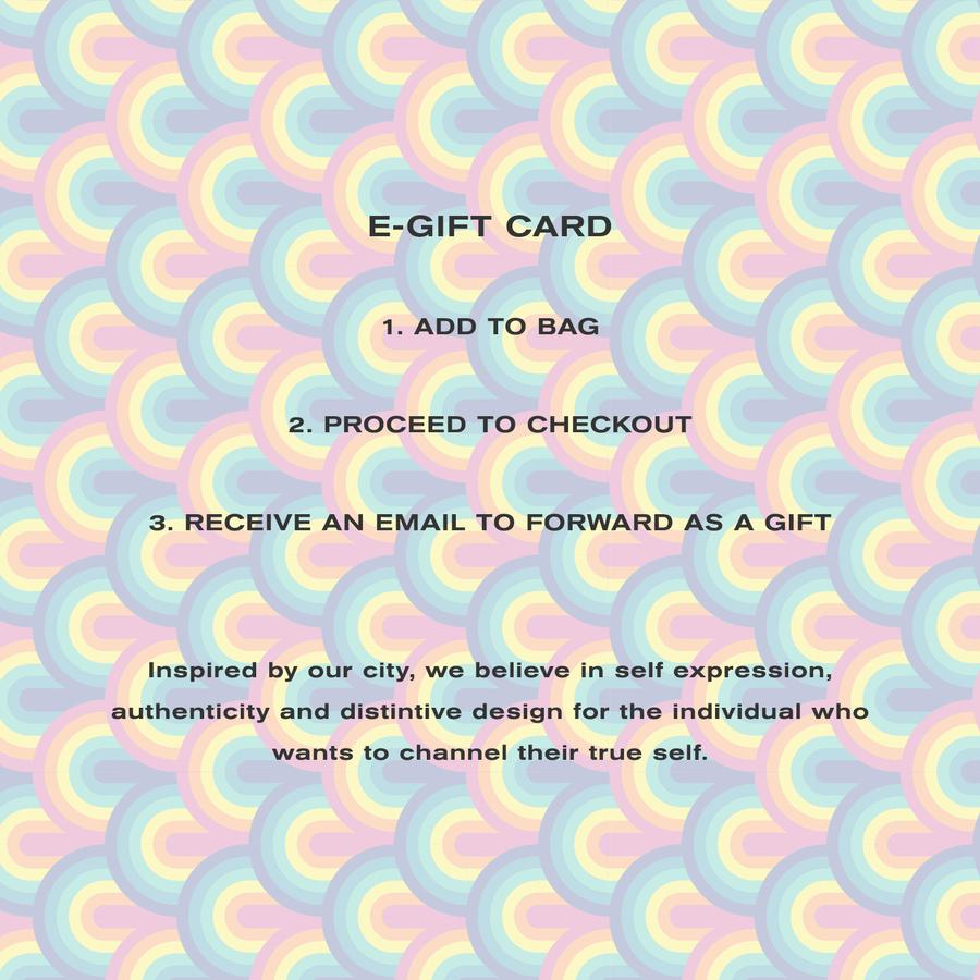 E Gift Card