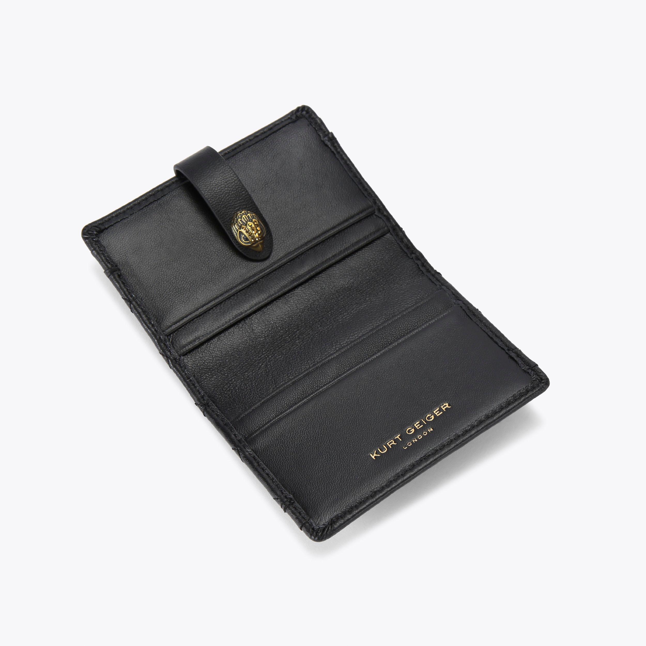 MULTI CARD HOLDER Black Card Holder by KURT GEIGER