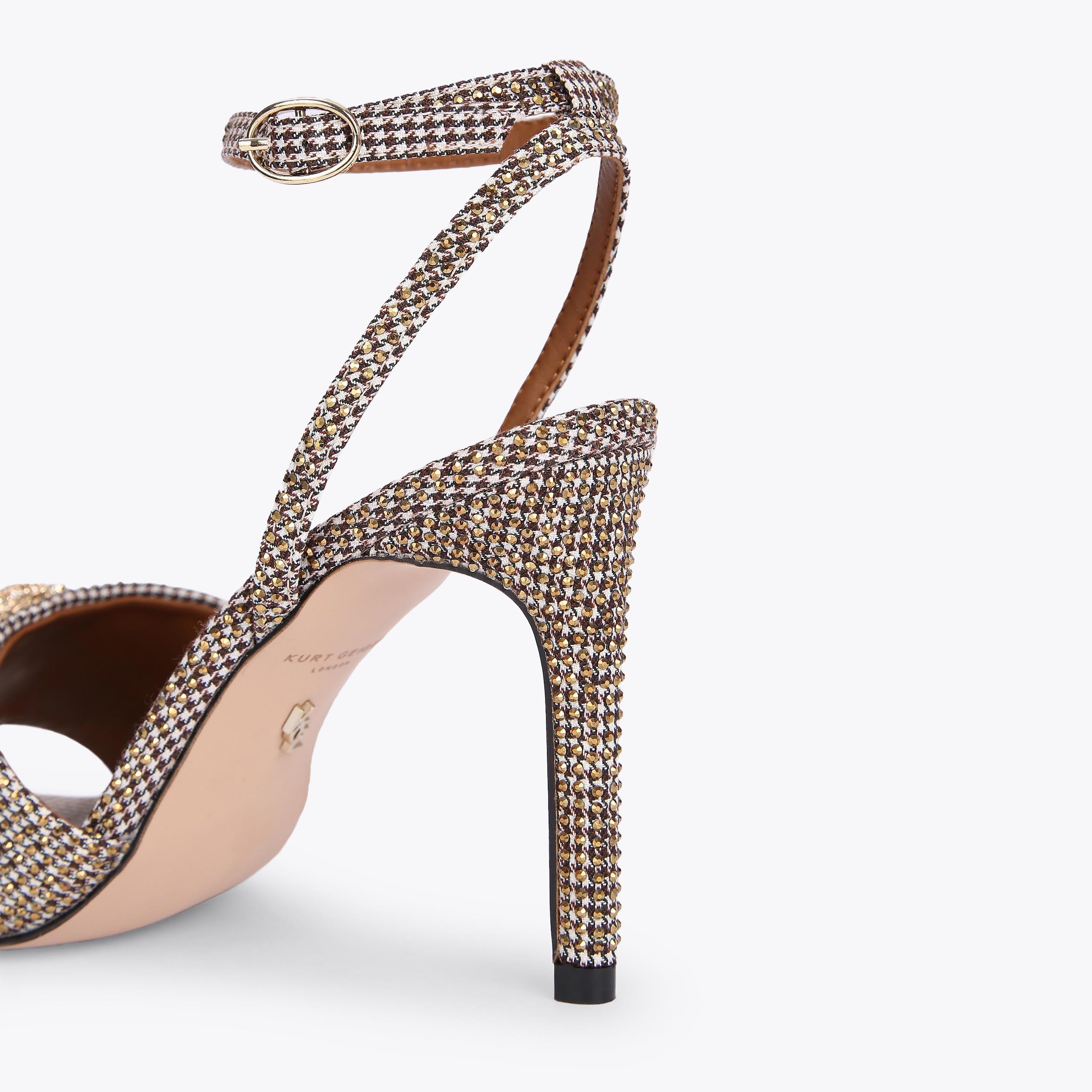 Kurt geiger clearance metallic heels