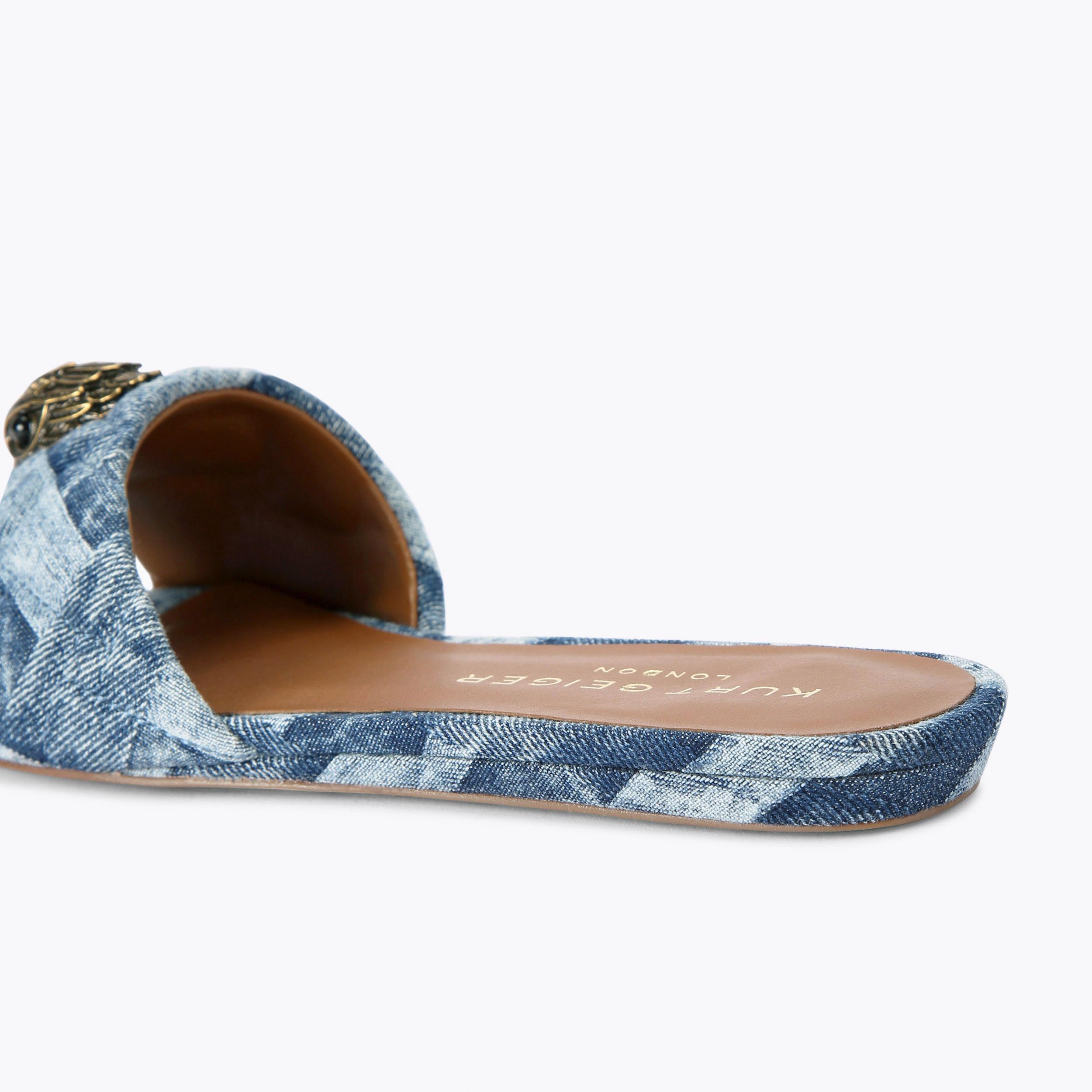 Kurt geiger store womens flat sandals