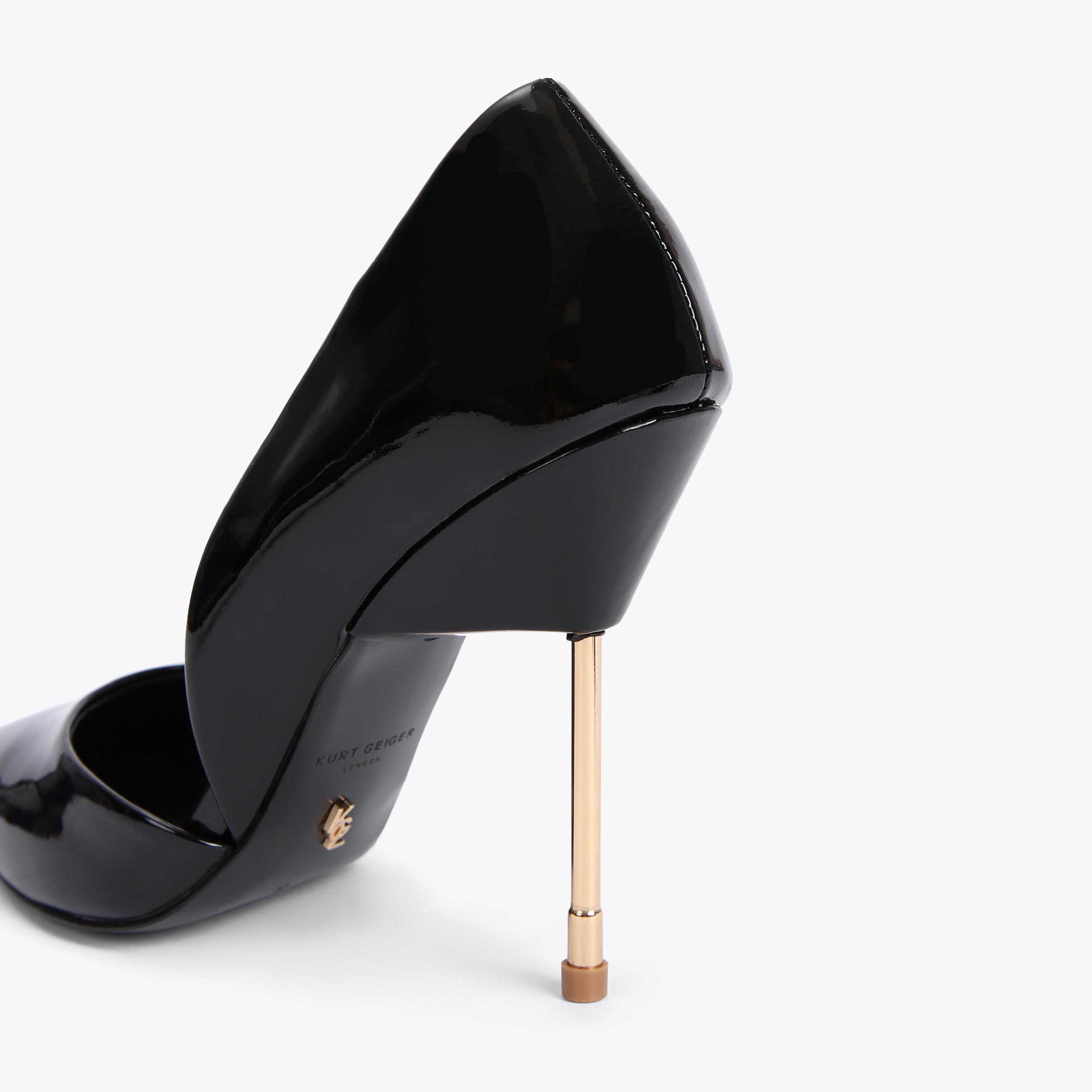 Kurt geiger black patent 2024 heels