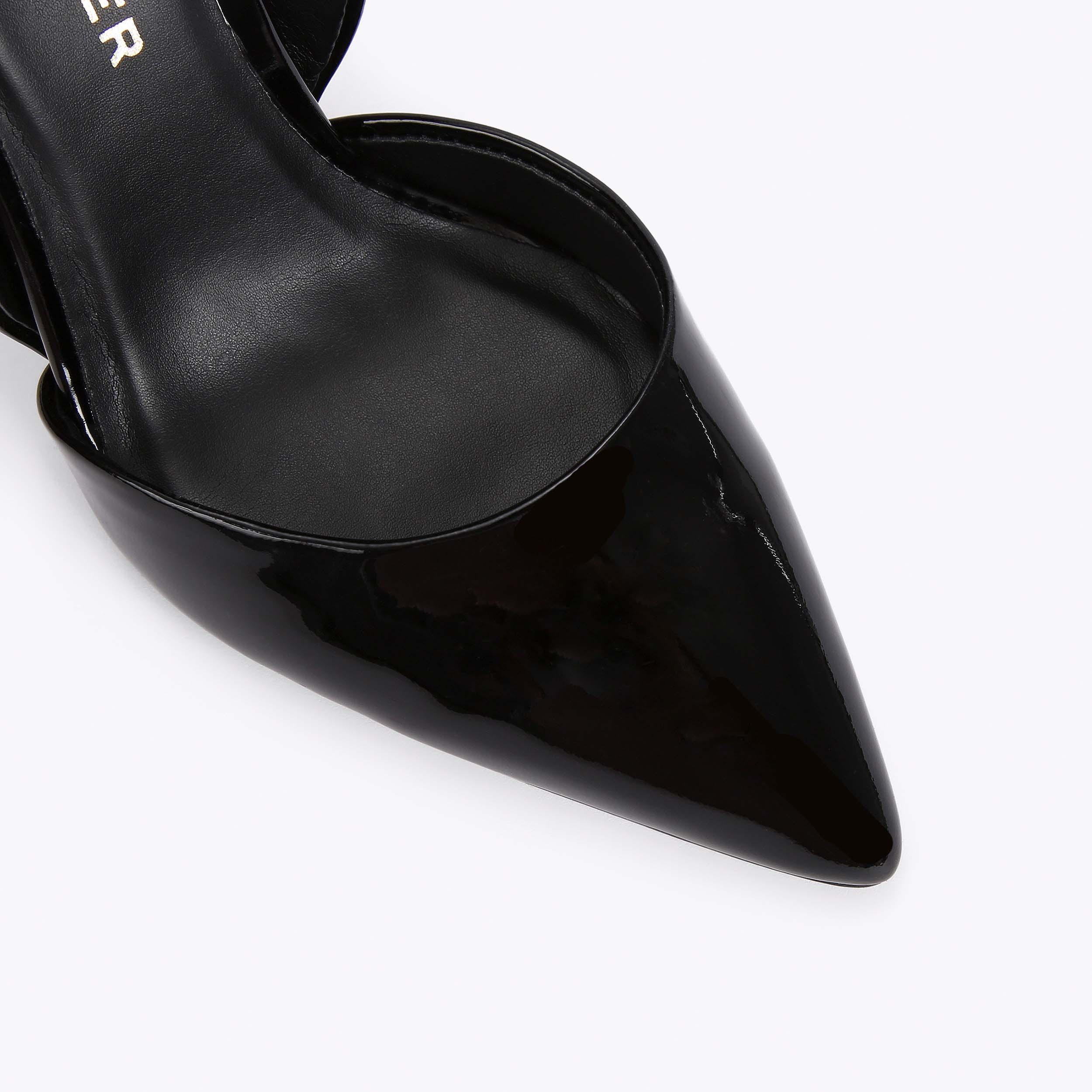 Kurt geiger black patent hot sale shoes