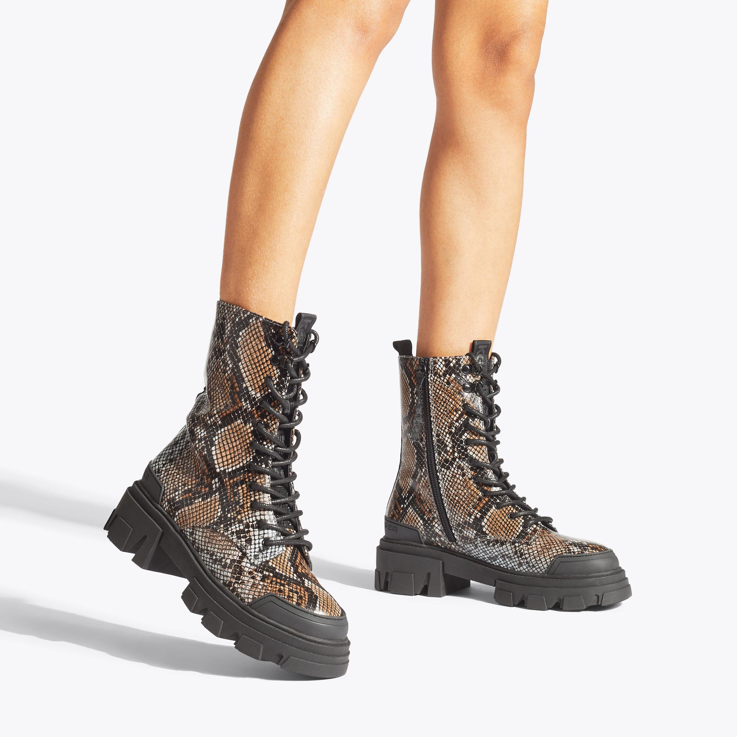 Kurt geiger clearance snakeskin boots