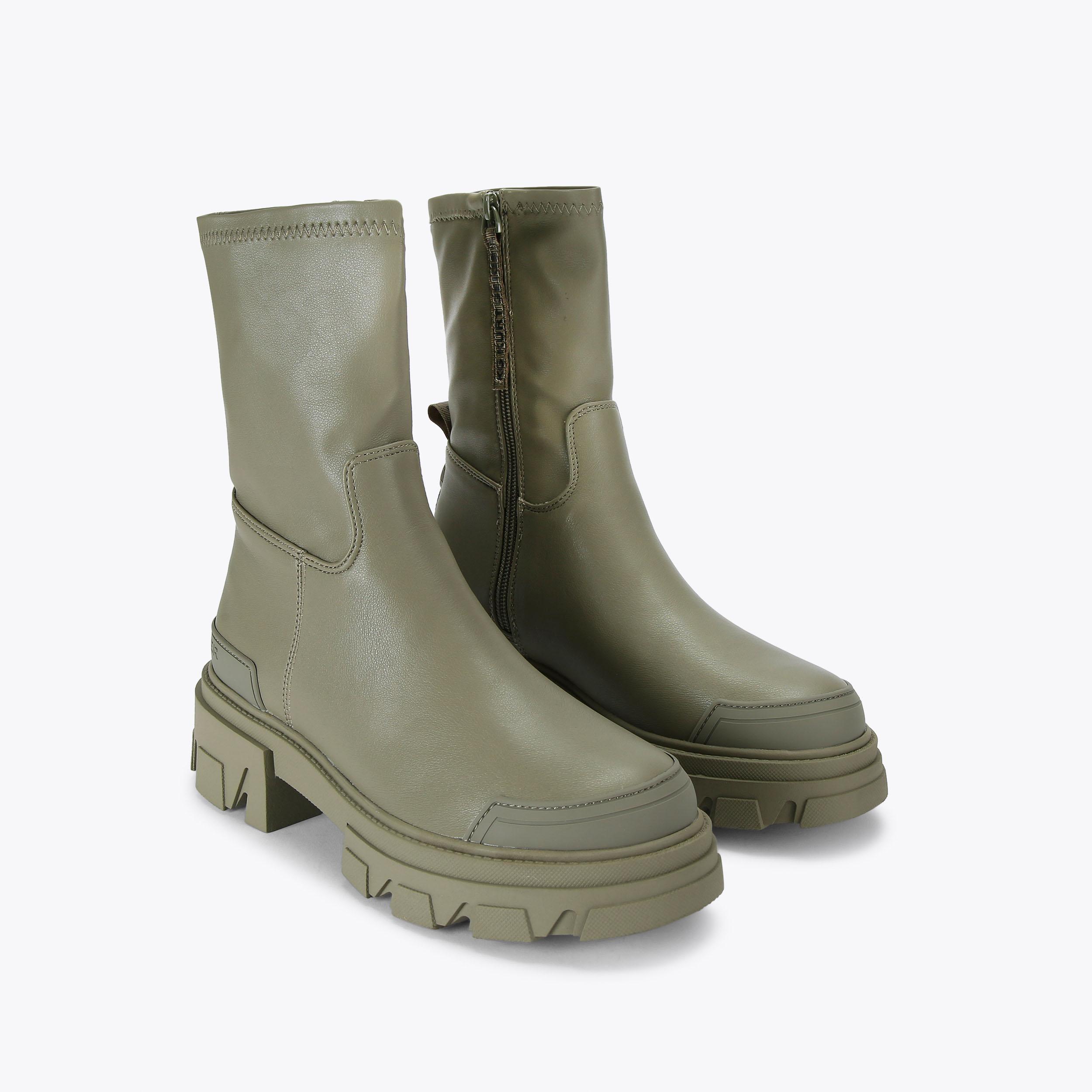 Kurt geiger green on sale boots