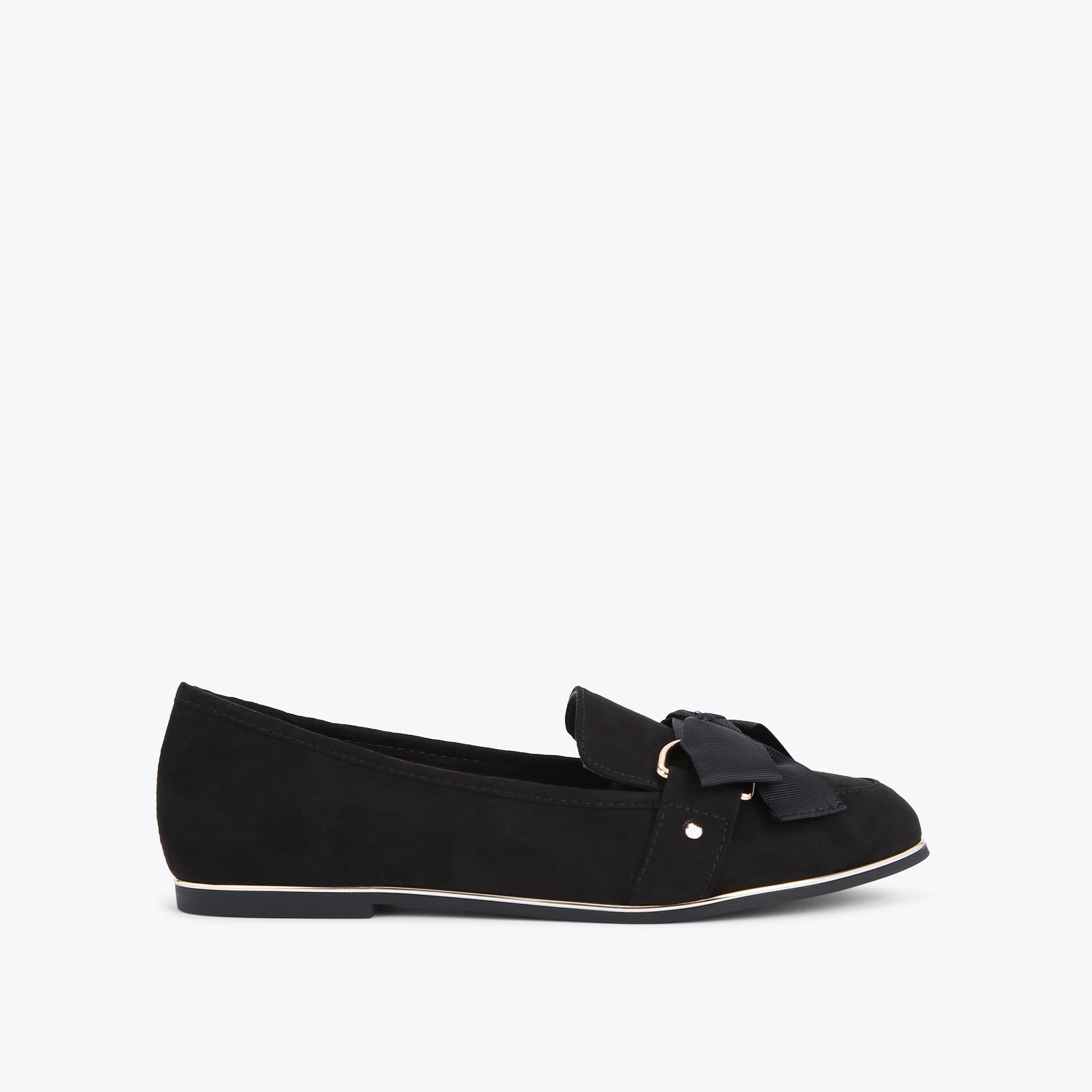 Miss kg black hot sale loafers