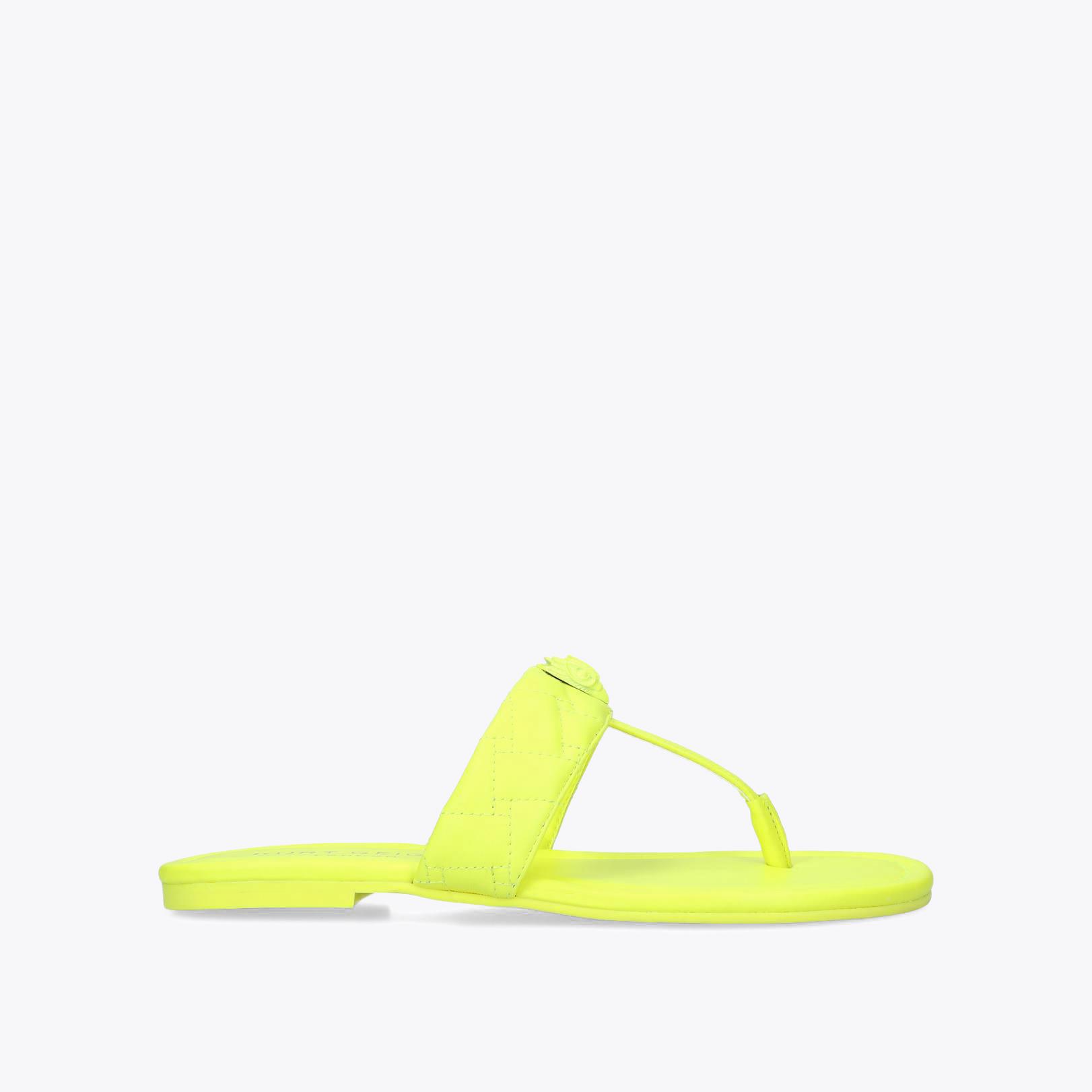 kurt geiger neon yellow