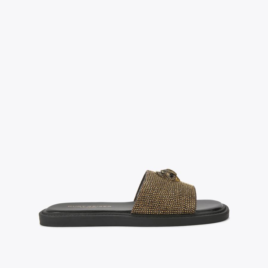 Michael kors slides mens brown clearance
