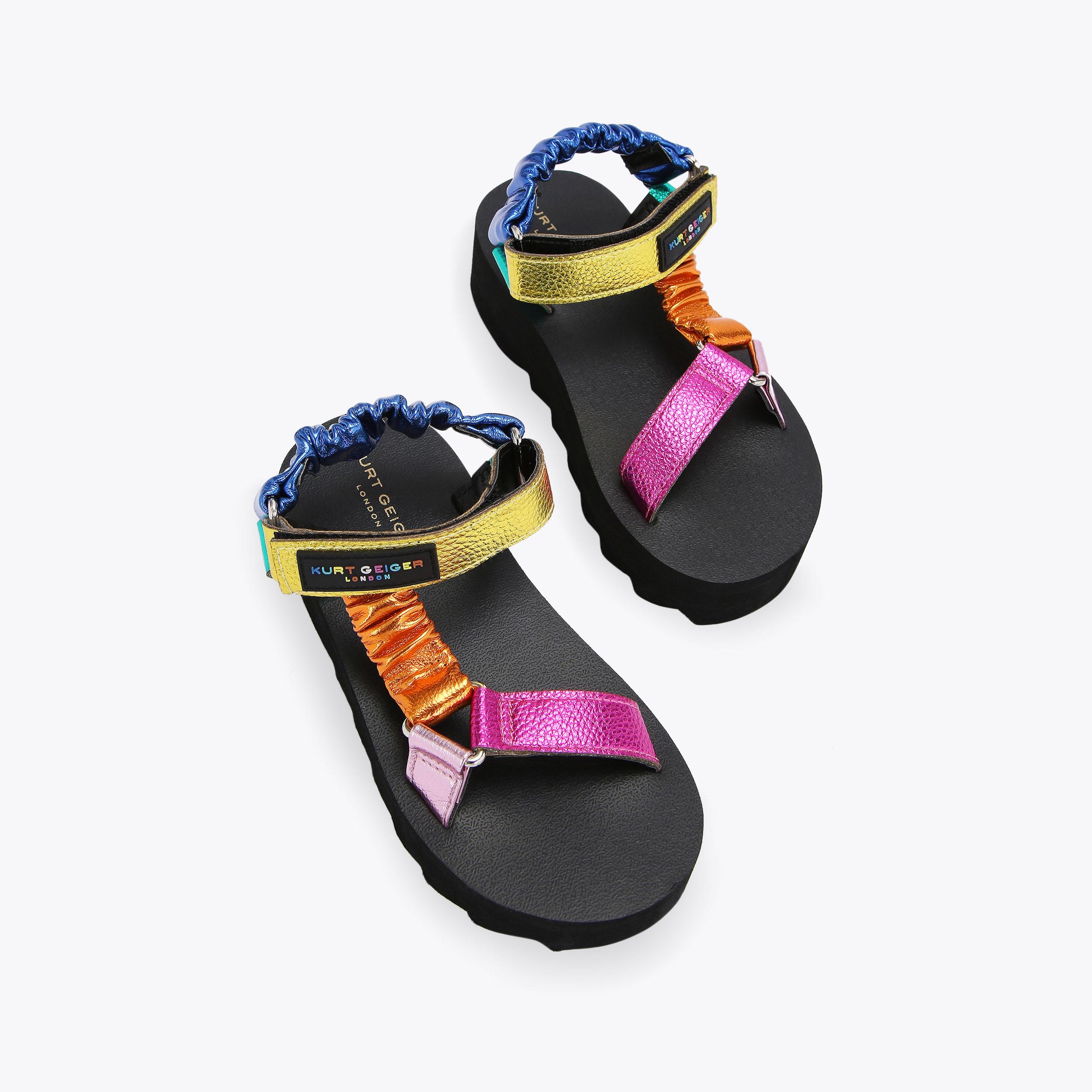 MINI ORION Rainbow Sandals by KURT GEIGER LONDON