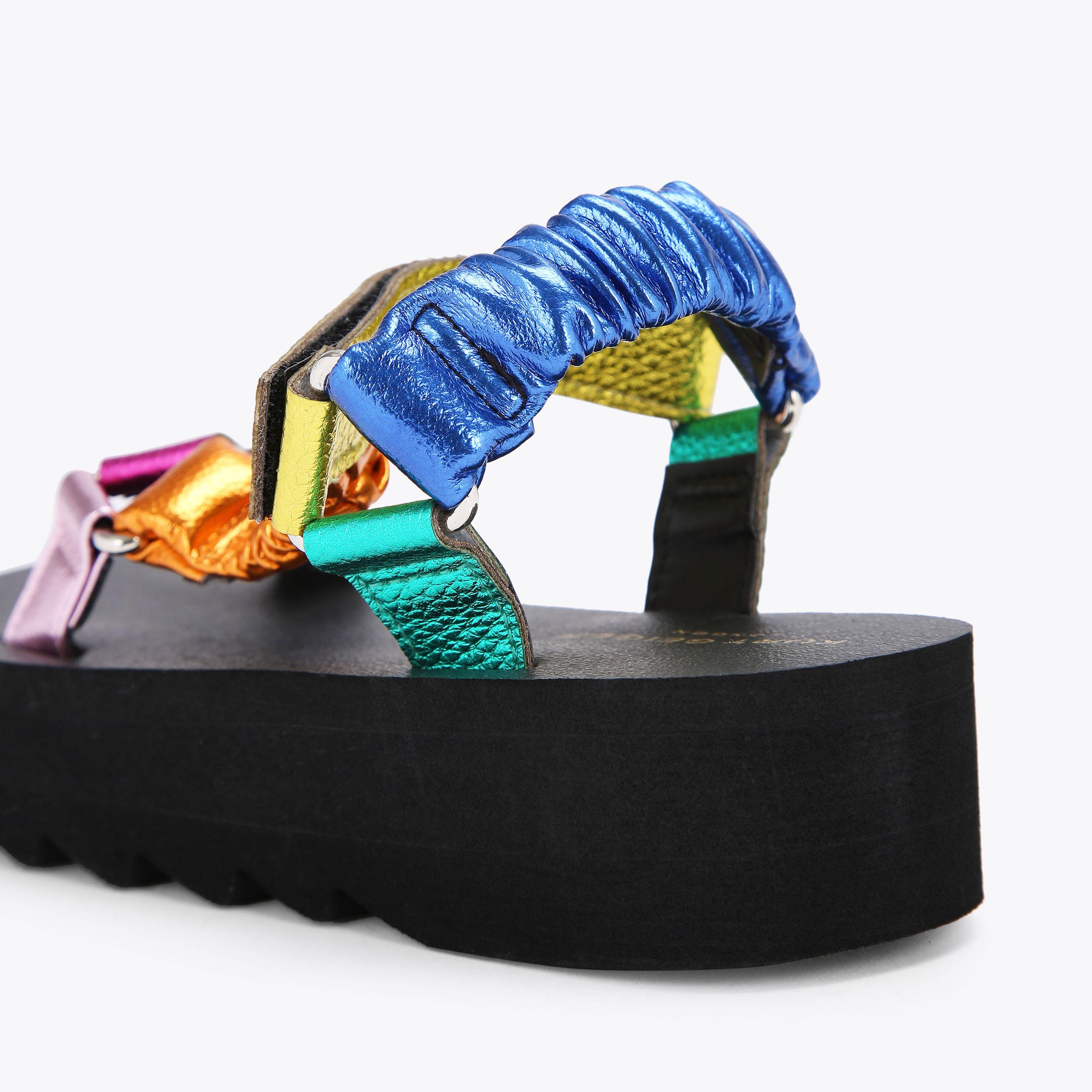 MINI ORION Rainbow Sandals by KURT GEIGER LONDON