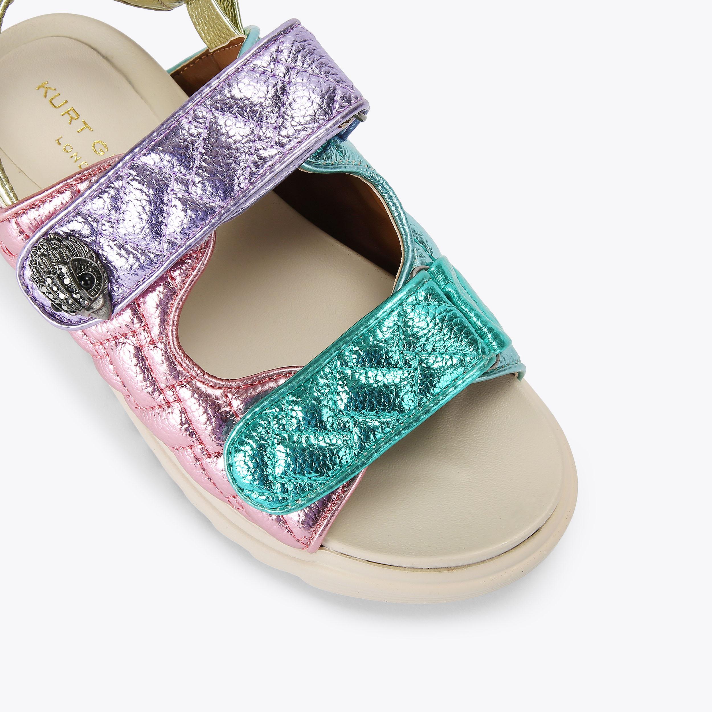 MINI ORSON Leather Sandals by KURT GEIGER LONDON