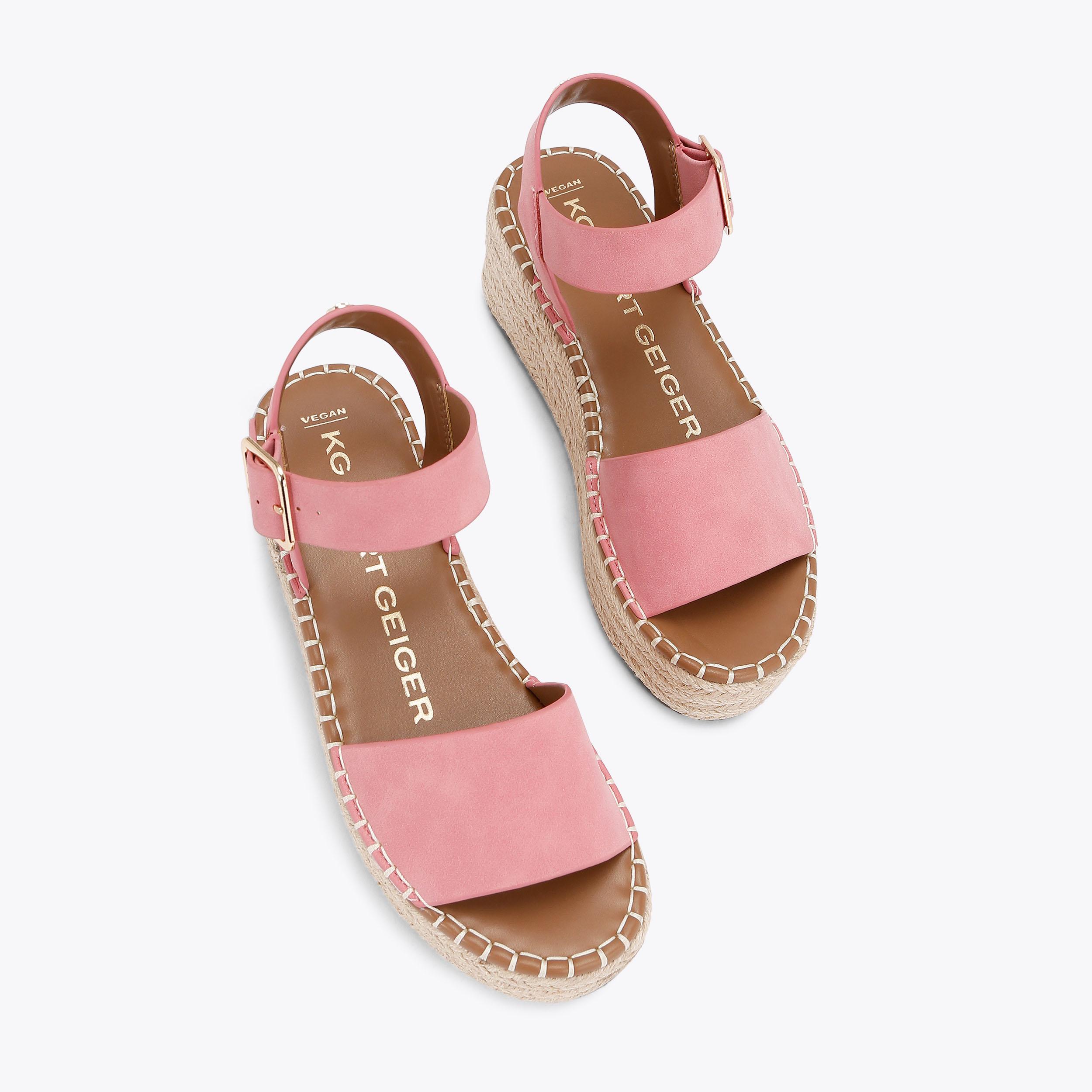 pink sandals