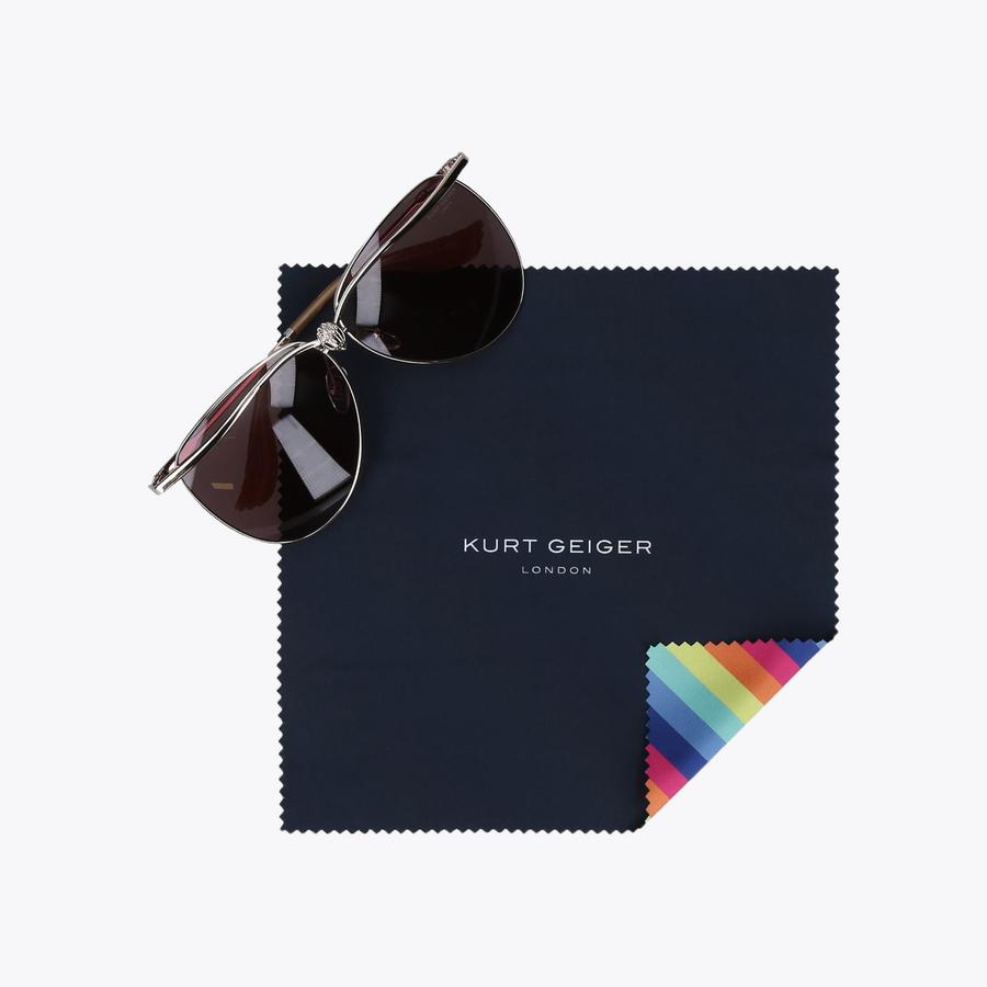 EAGLE AVIATOR SUNGLASSES Gold Metal Aviator Sunglasses by  display picture 3