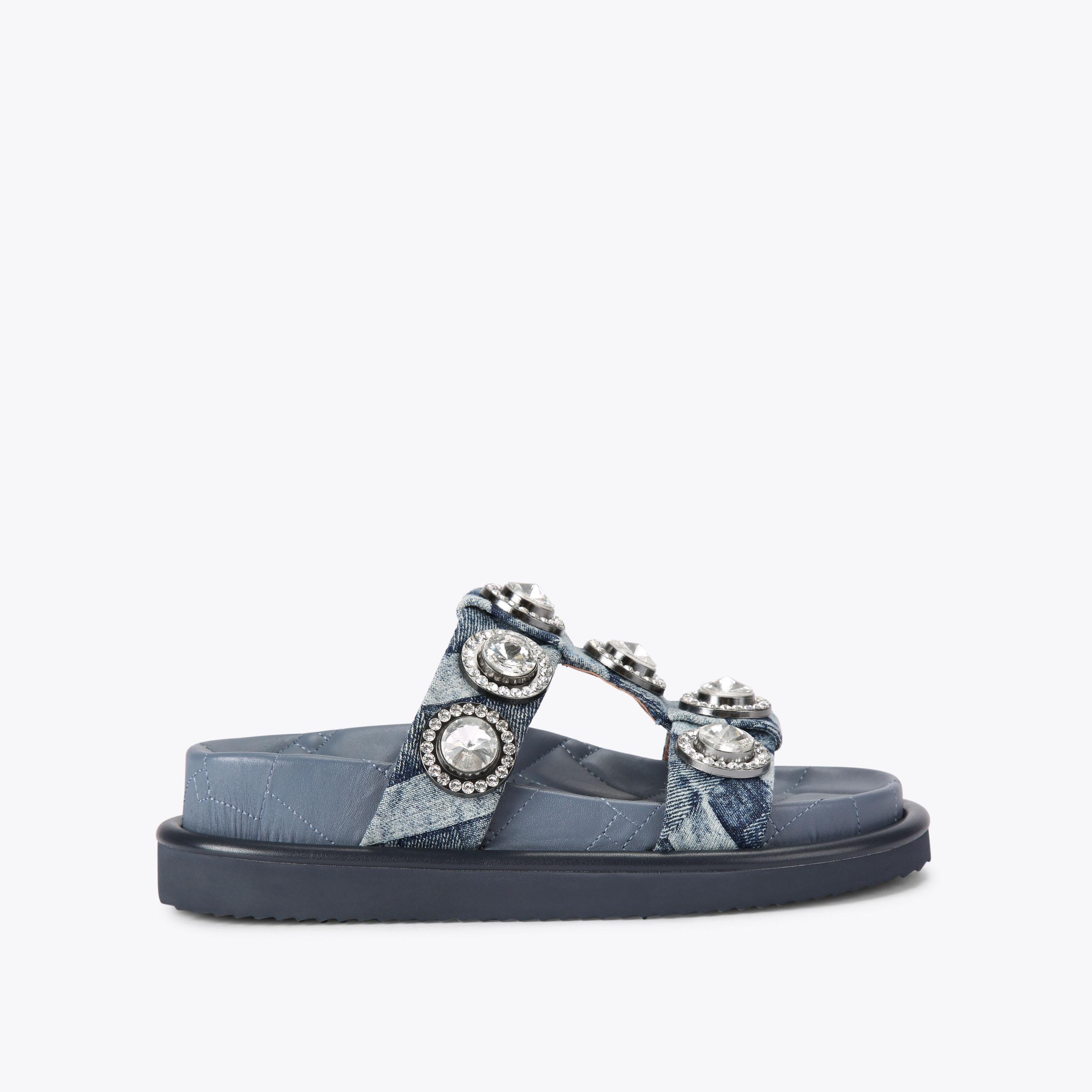 Kurt geiger embellished sandals hot sale