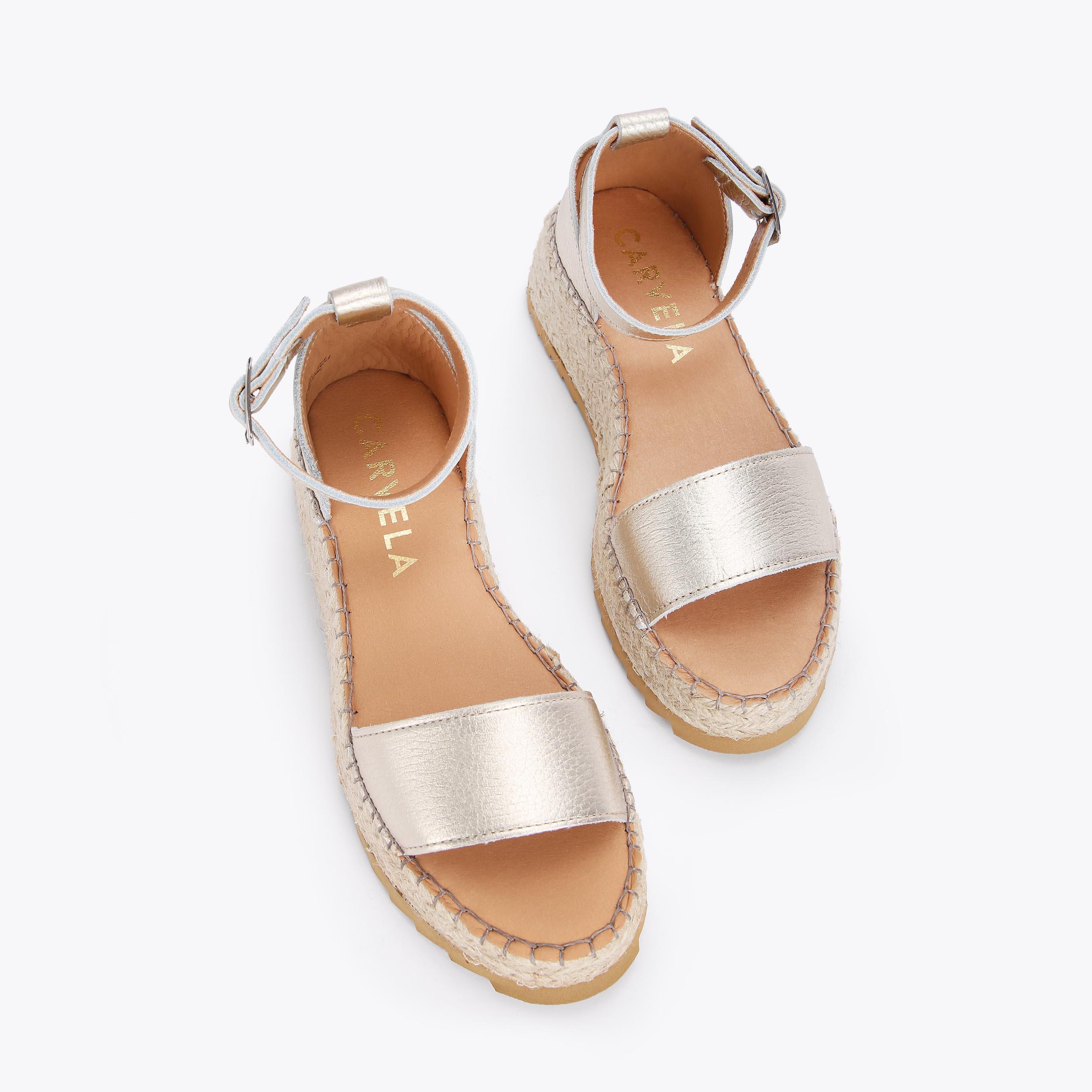 Carvela rose hot sale gold sandals