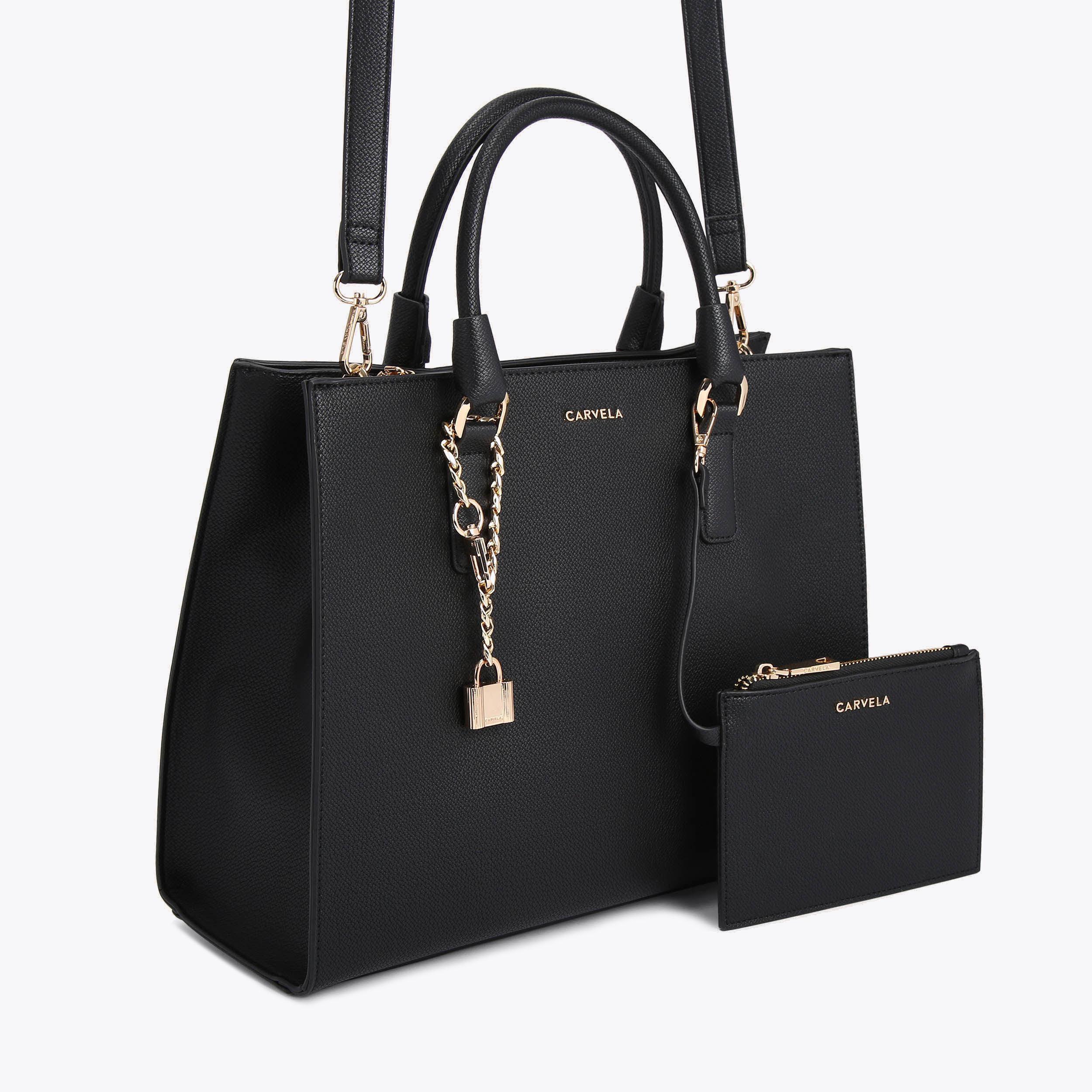 Carvela rate tote sale with part chain