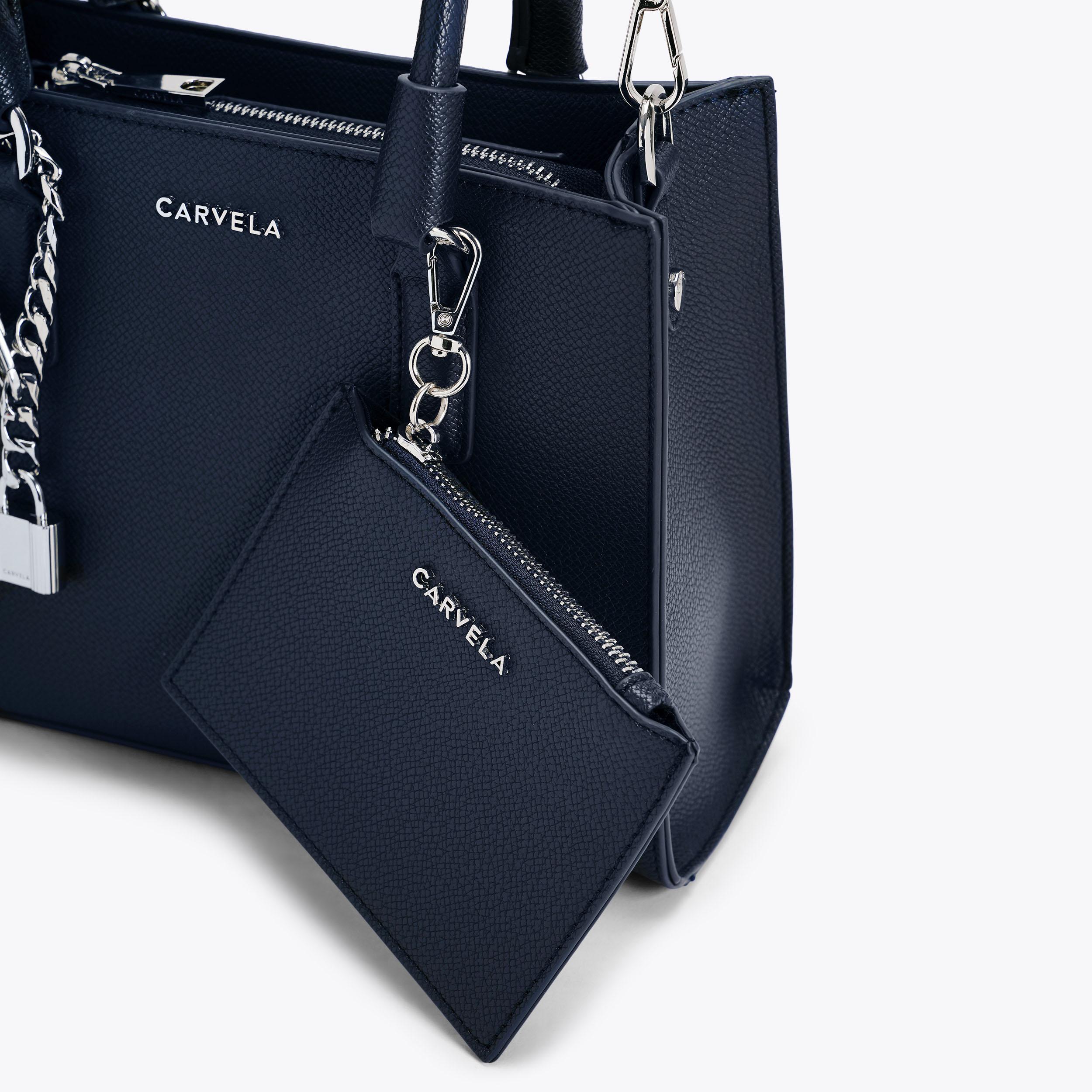 Carvela discount navy bag