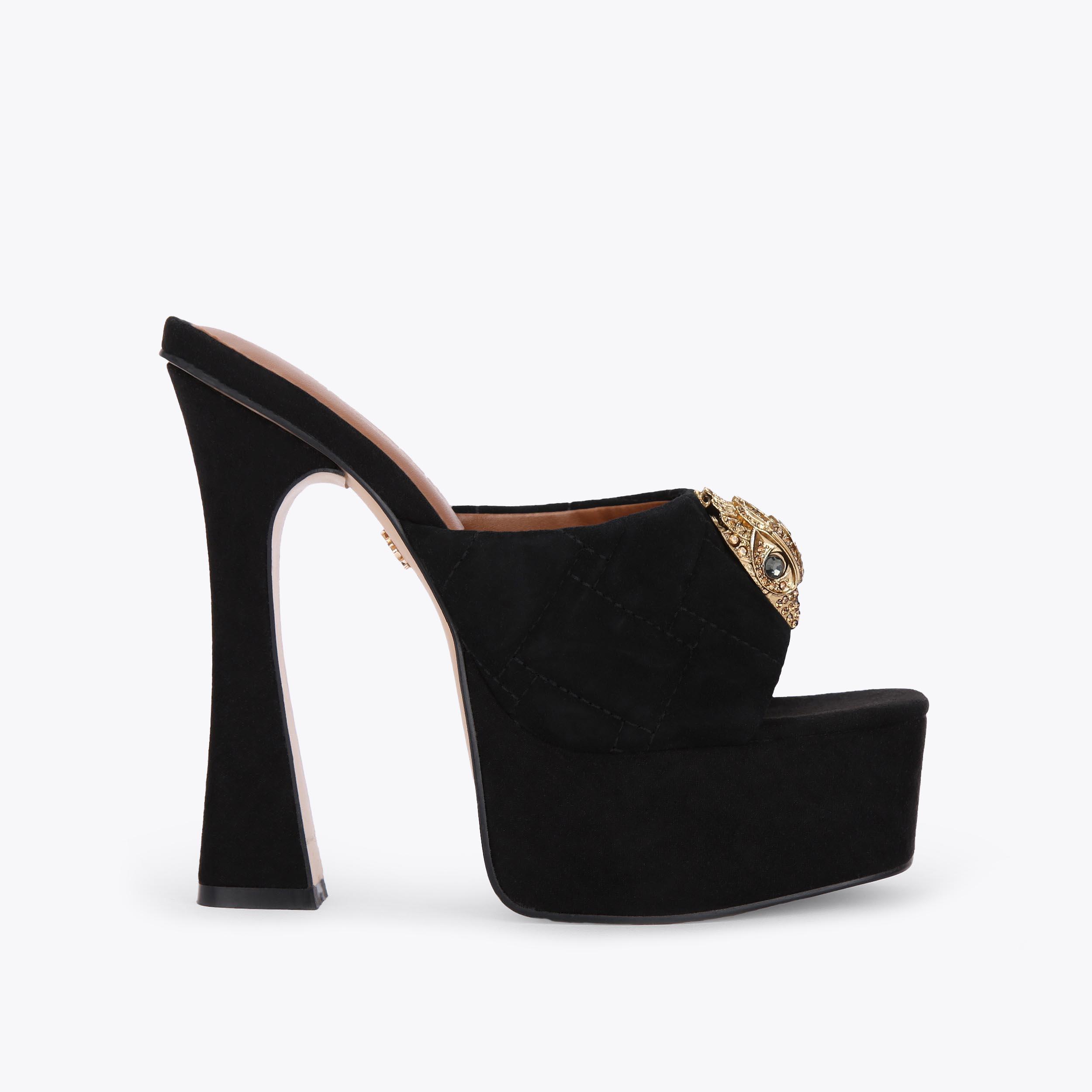 Kurt geiger hot sale black mules