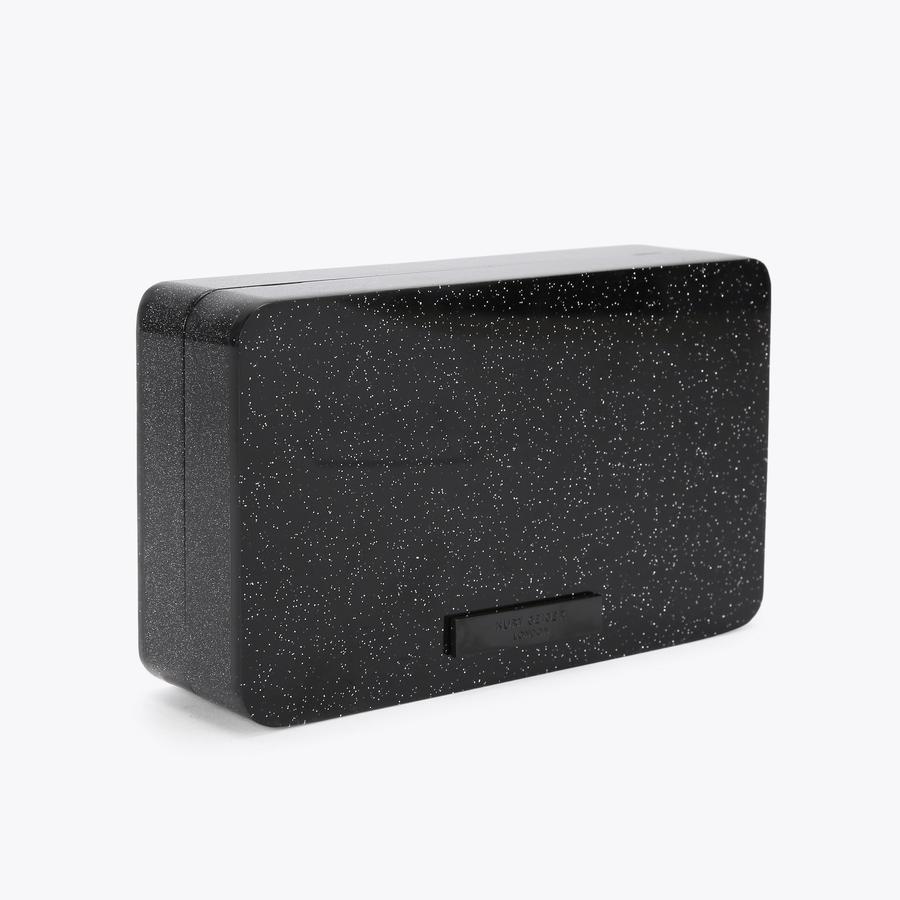 CREDIT CARD CLUTCH Black Credit Card Clutch by KURT GEIGER LONDON
