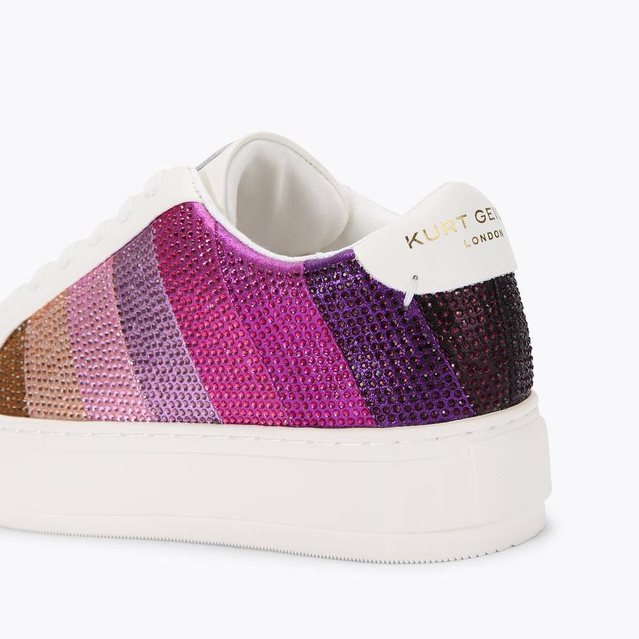 Kurt geiger pink trainers deals