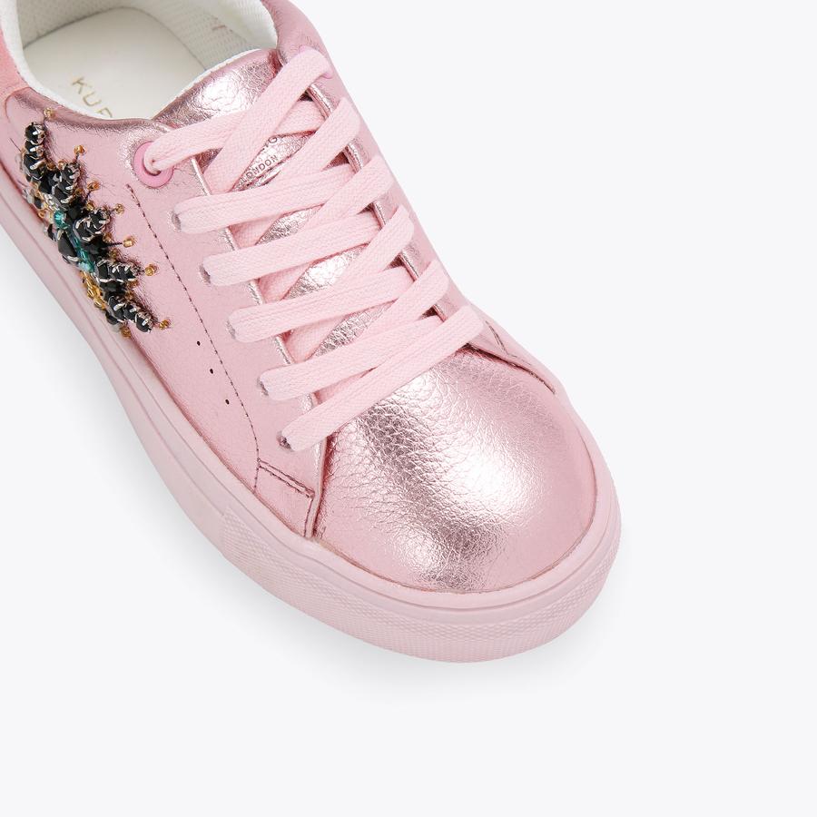 Kurt geiger pink trainers deals