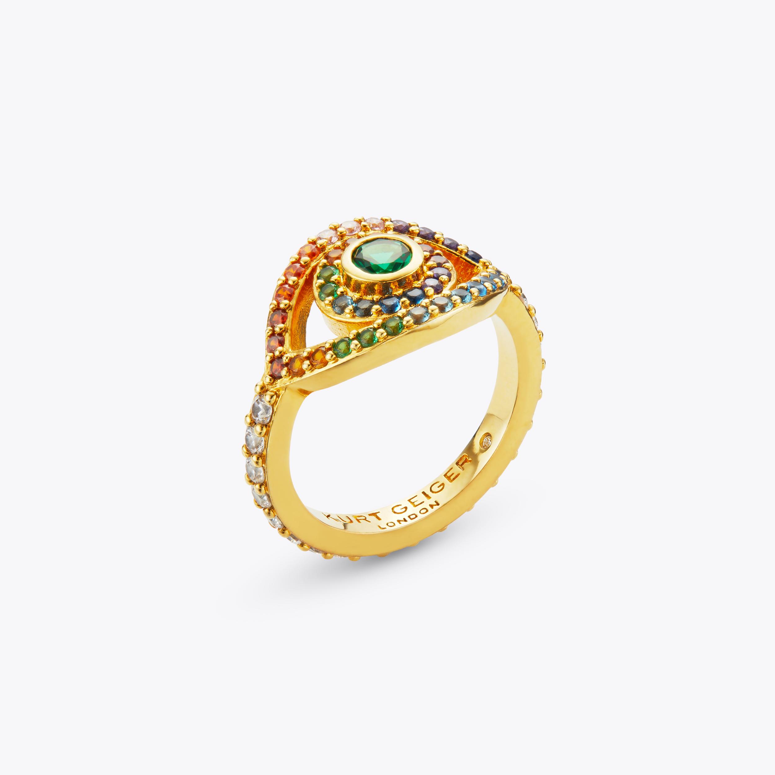 Ring evil eye store