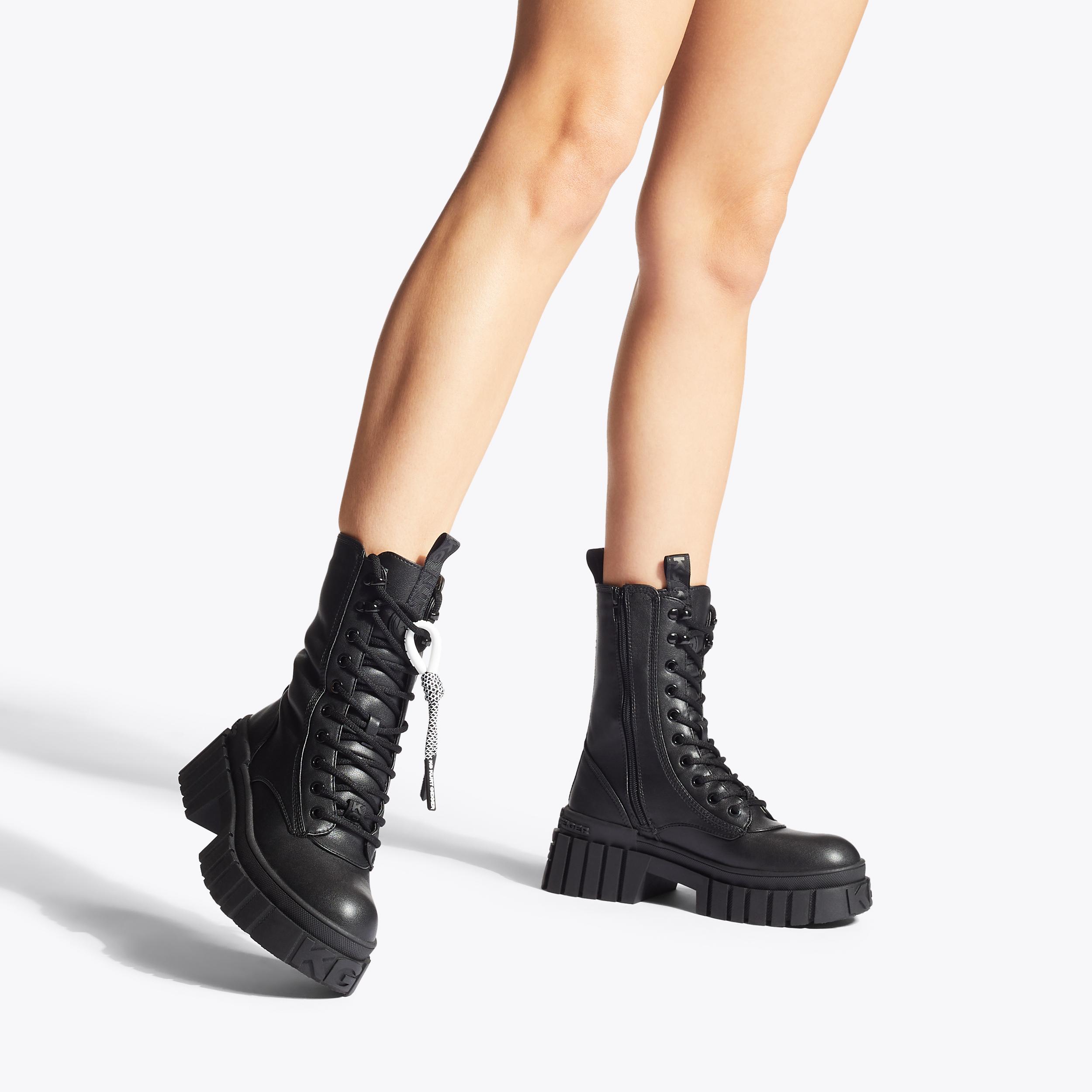 Kurt geiger lace 2025 up ankle boots