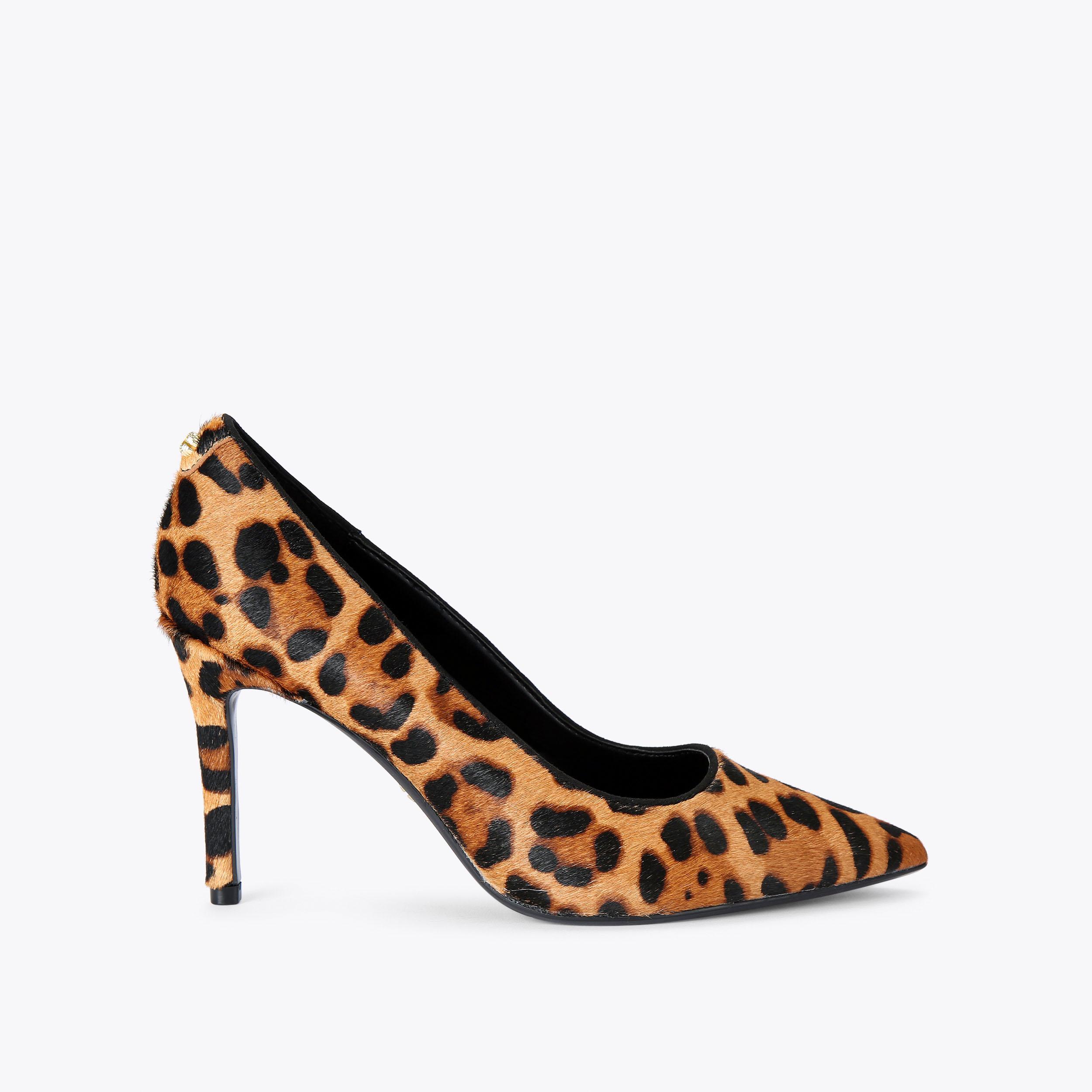 Leopard deals court heels