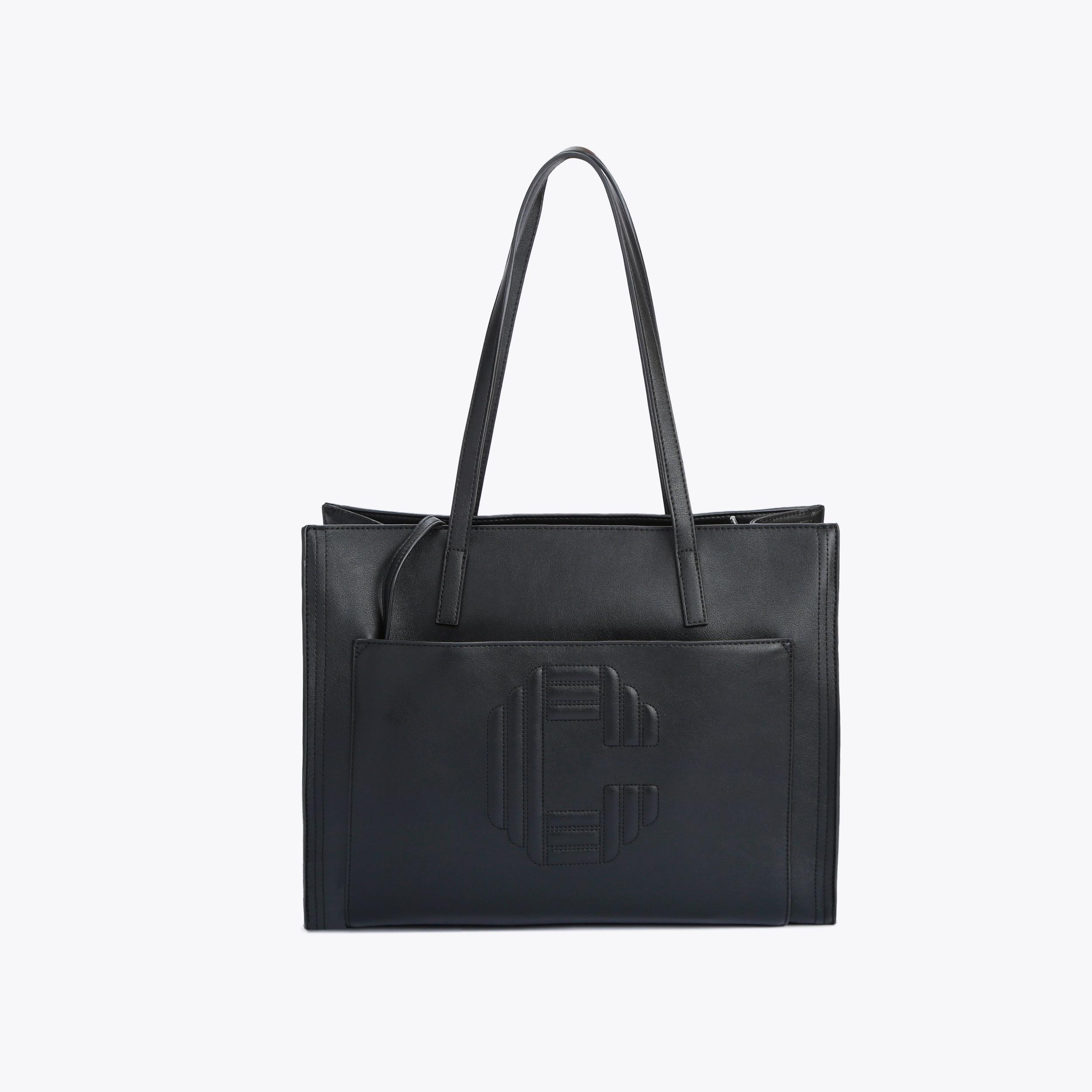 Tote bag tassy black sale