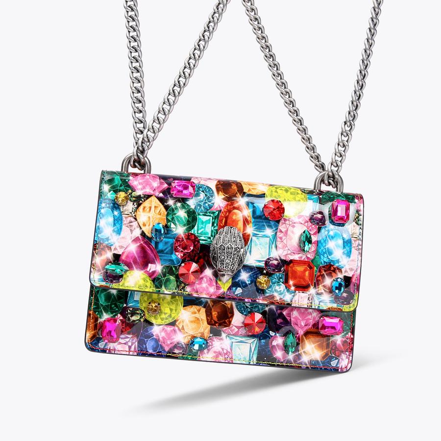 SHOREDITCH SM CROSS BODY Jewel Print Cross Body Bag by KURT GEIGER 