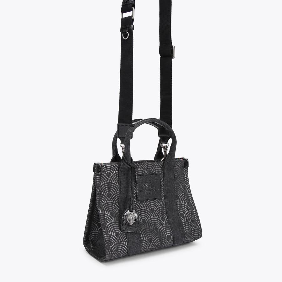 SMALL SOUTHBANK TOTE Black Rainbow Small Cross Body Bag by KURT GEIGER LONDON