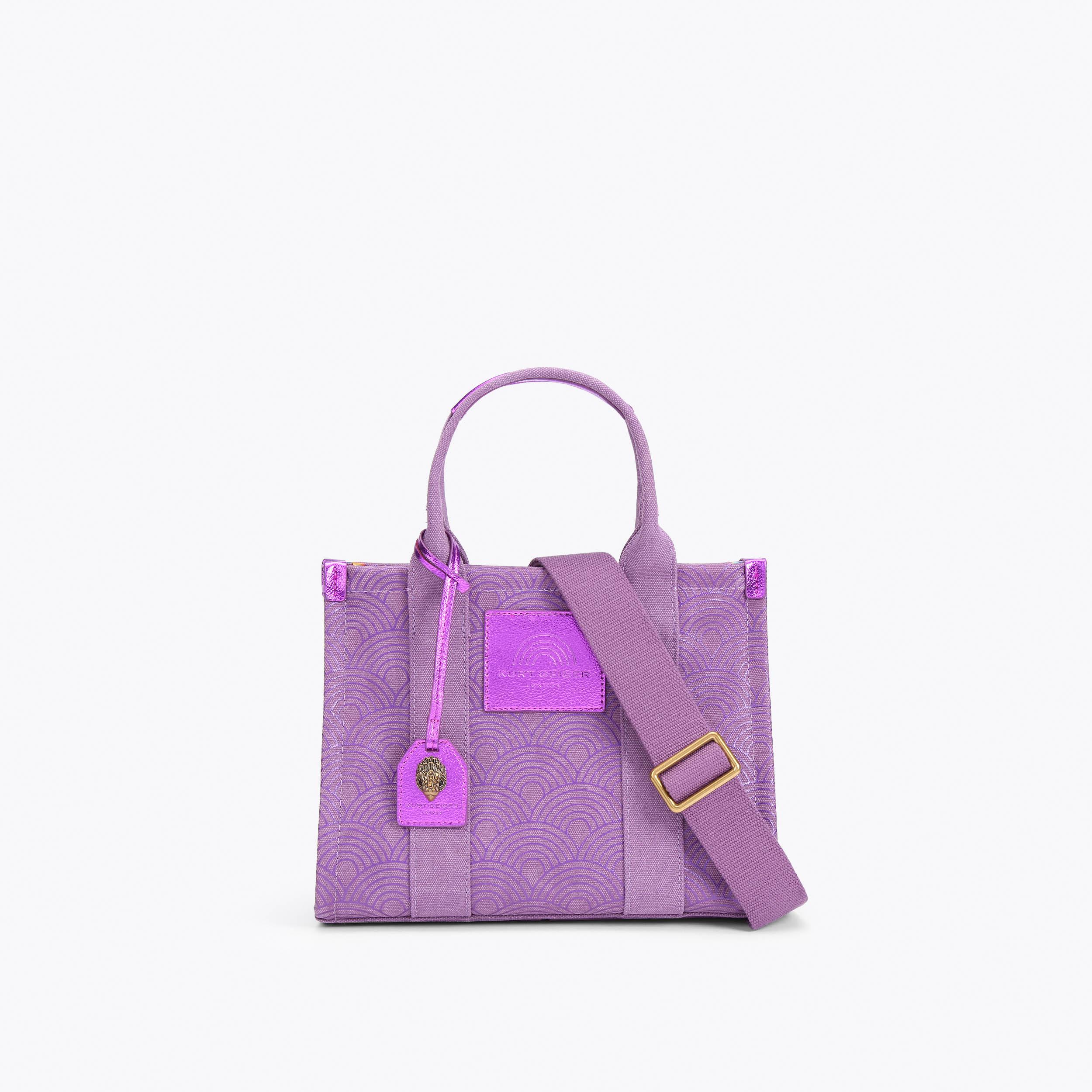 Purple tote best sale