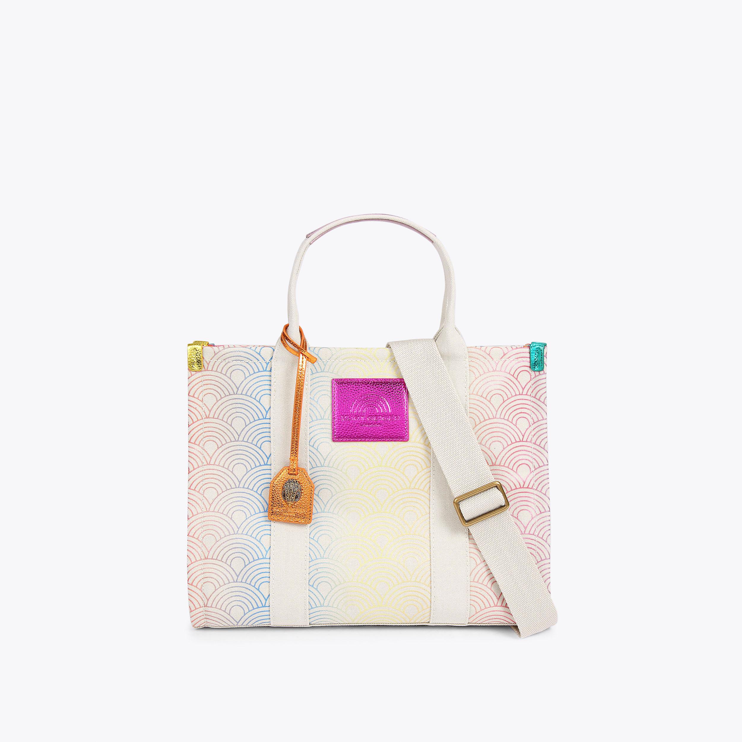 SOUTHBANK TOTE Naturel Rainbow Ombre Cross Body Tote by KURT