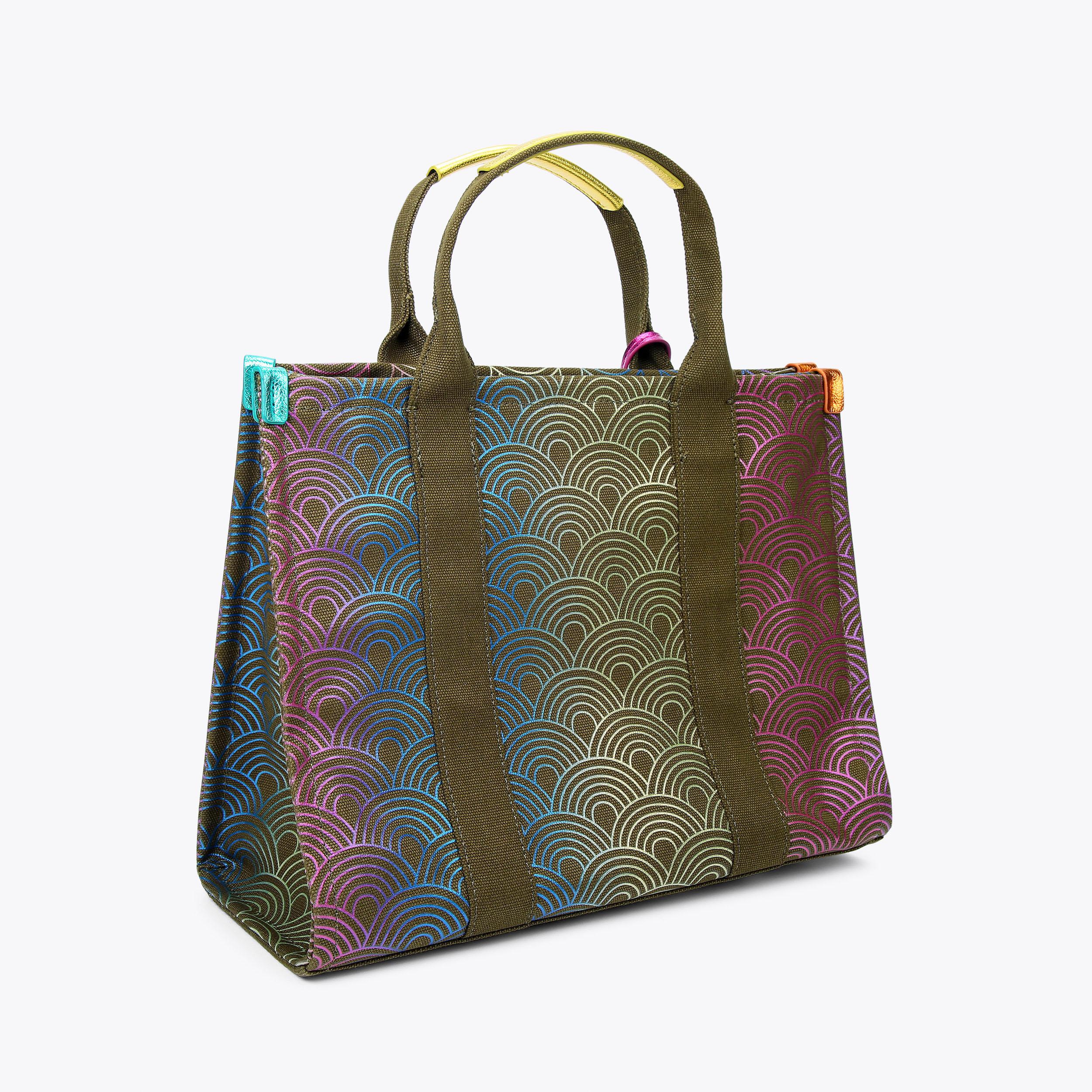 SOUTHBANK TOTE Rainbow Fabric Tote Bag by KURT GEIGER LONDON