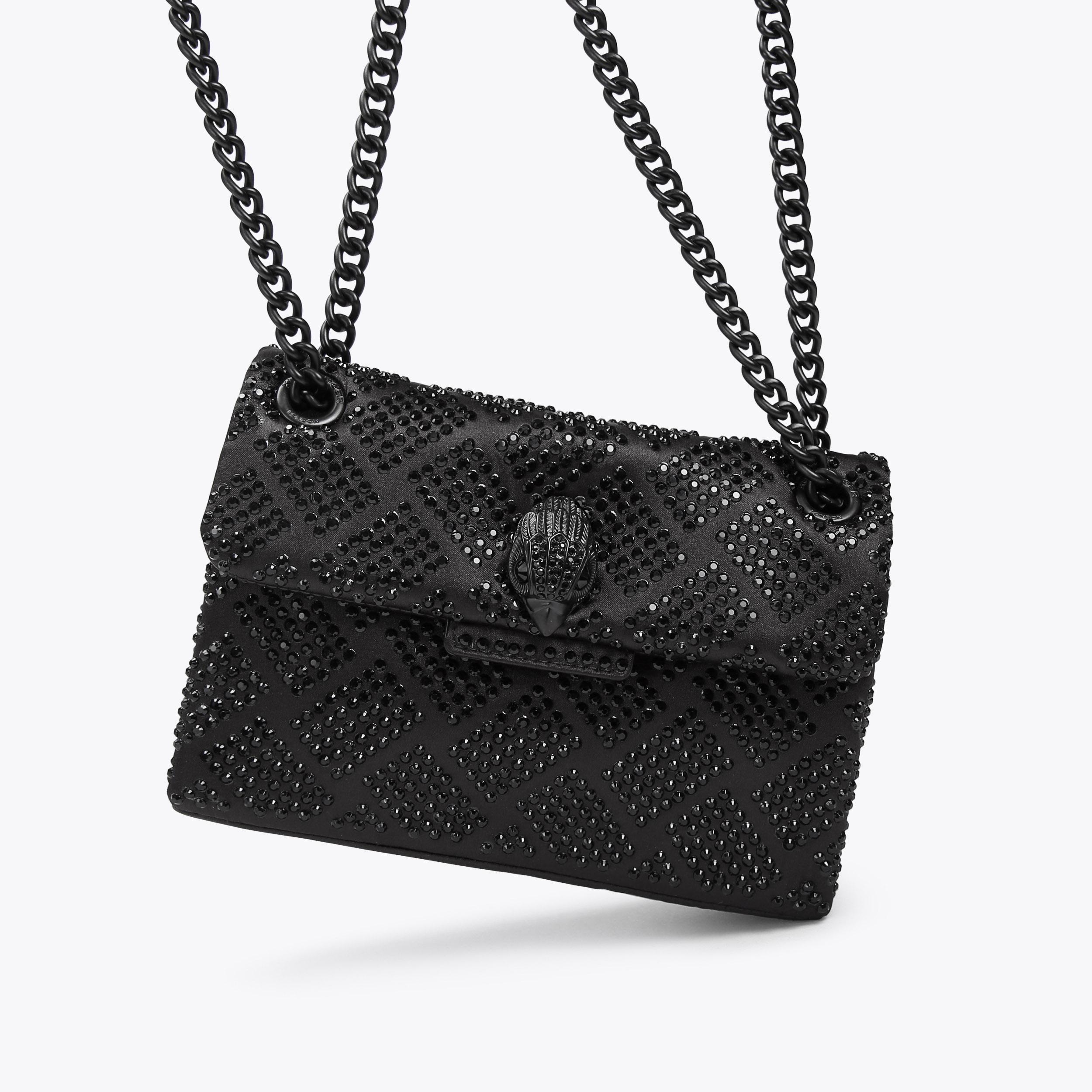 Kurt geiger mini kensington bag black sale