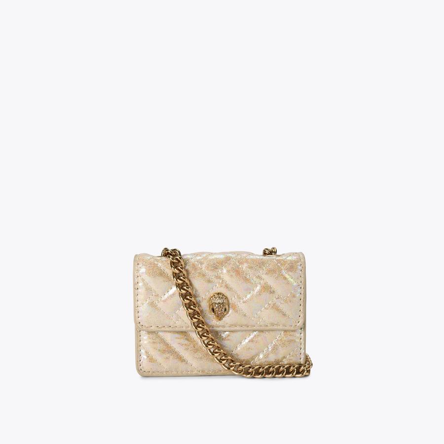 MICRO KENSINGTON Iridescent Cross Body Bag by KURT GEIGER LONDON
