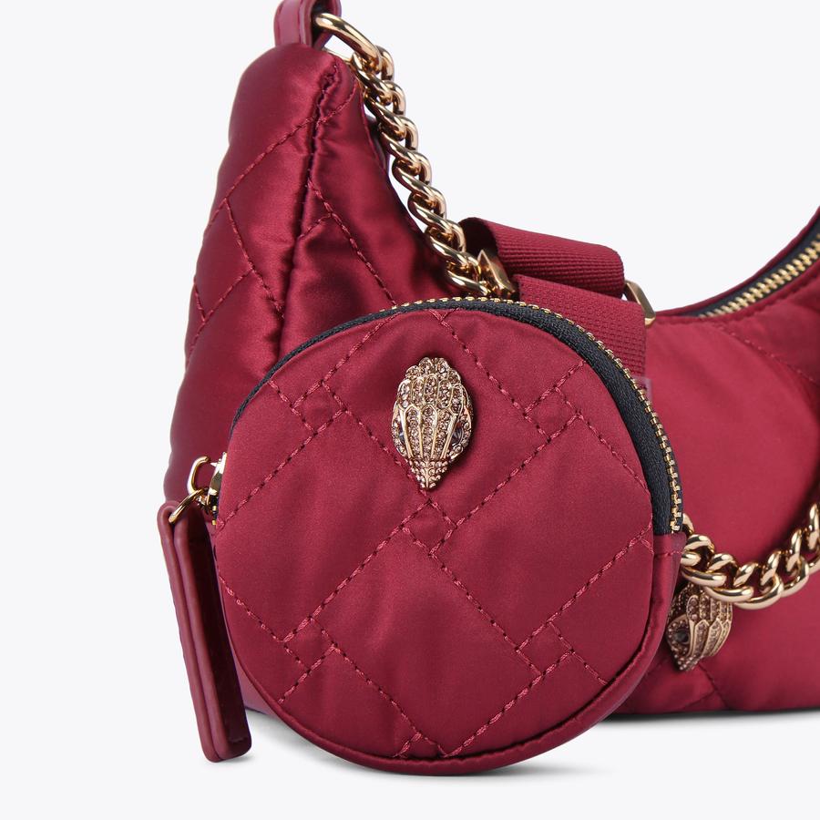 Kurt geiger burgundy bag hotsell