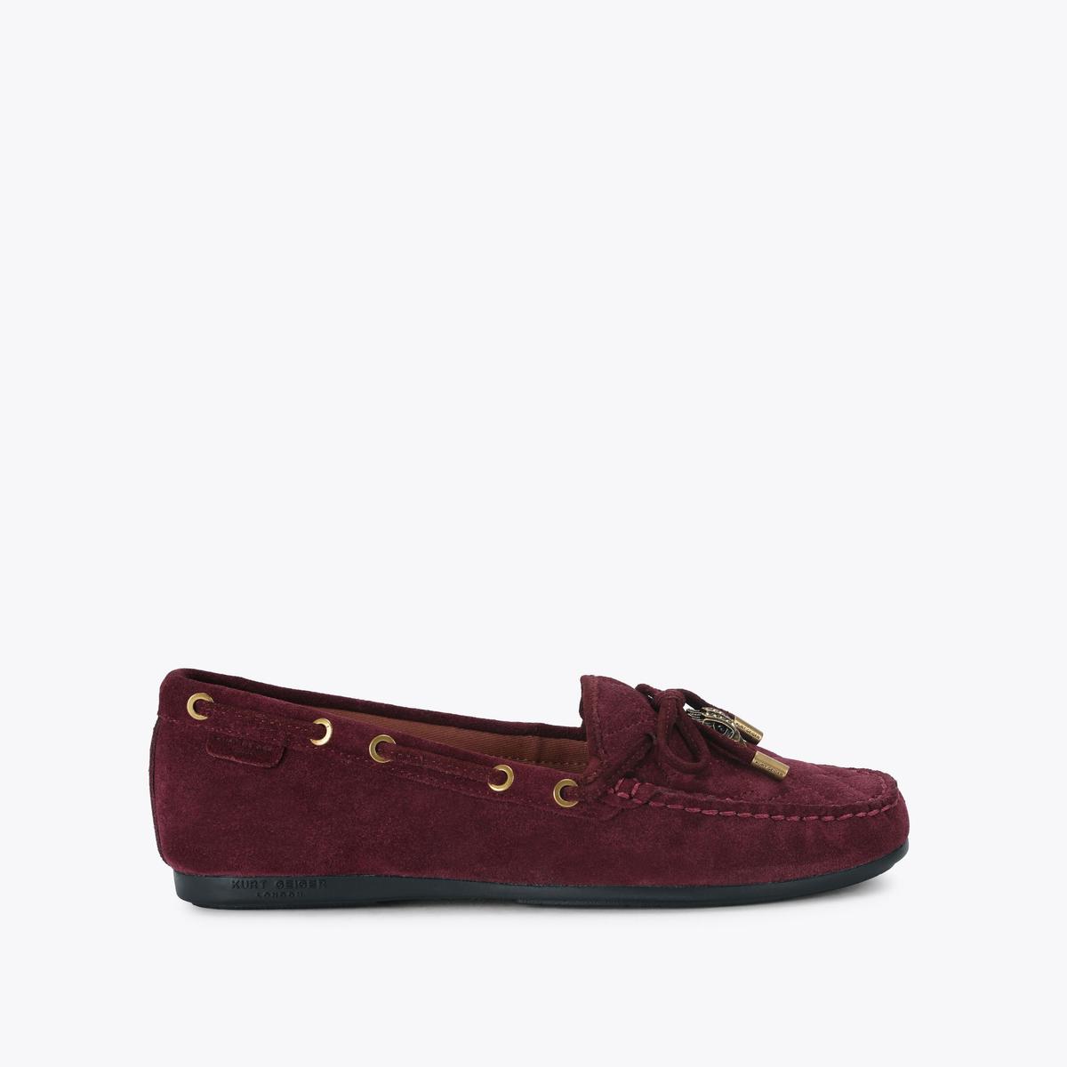 Eagle Moccasin - red
