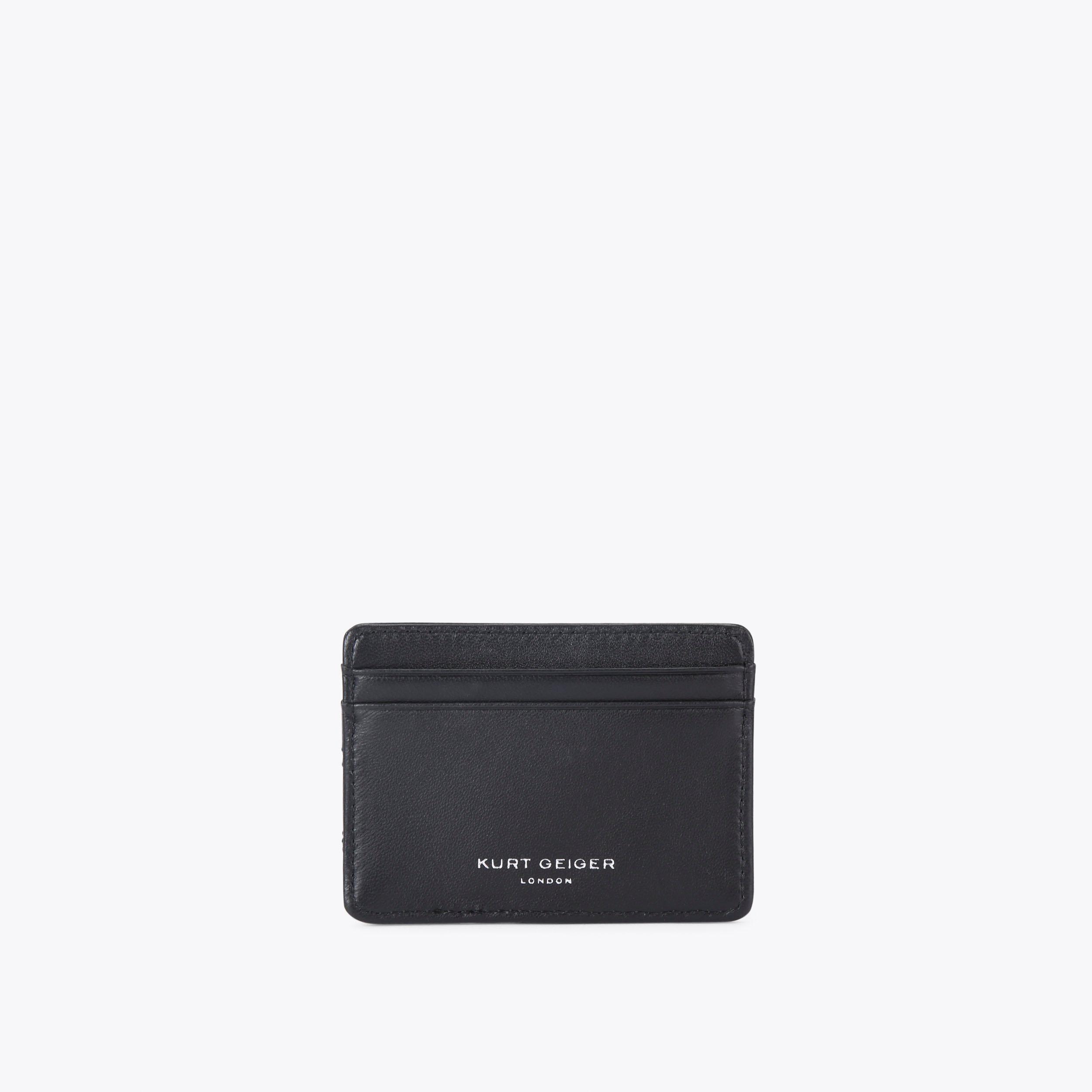 CARD HOLDER DRENCH Black Card Holder by KURT GEIGER LONDON
